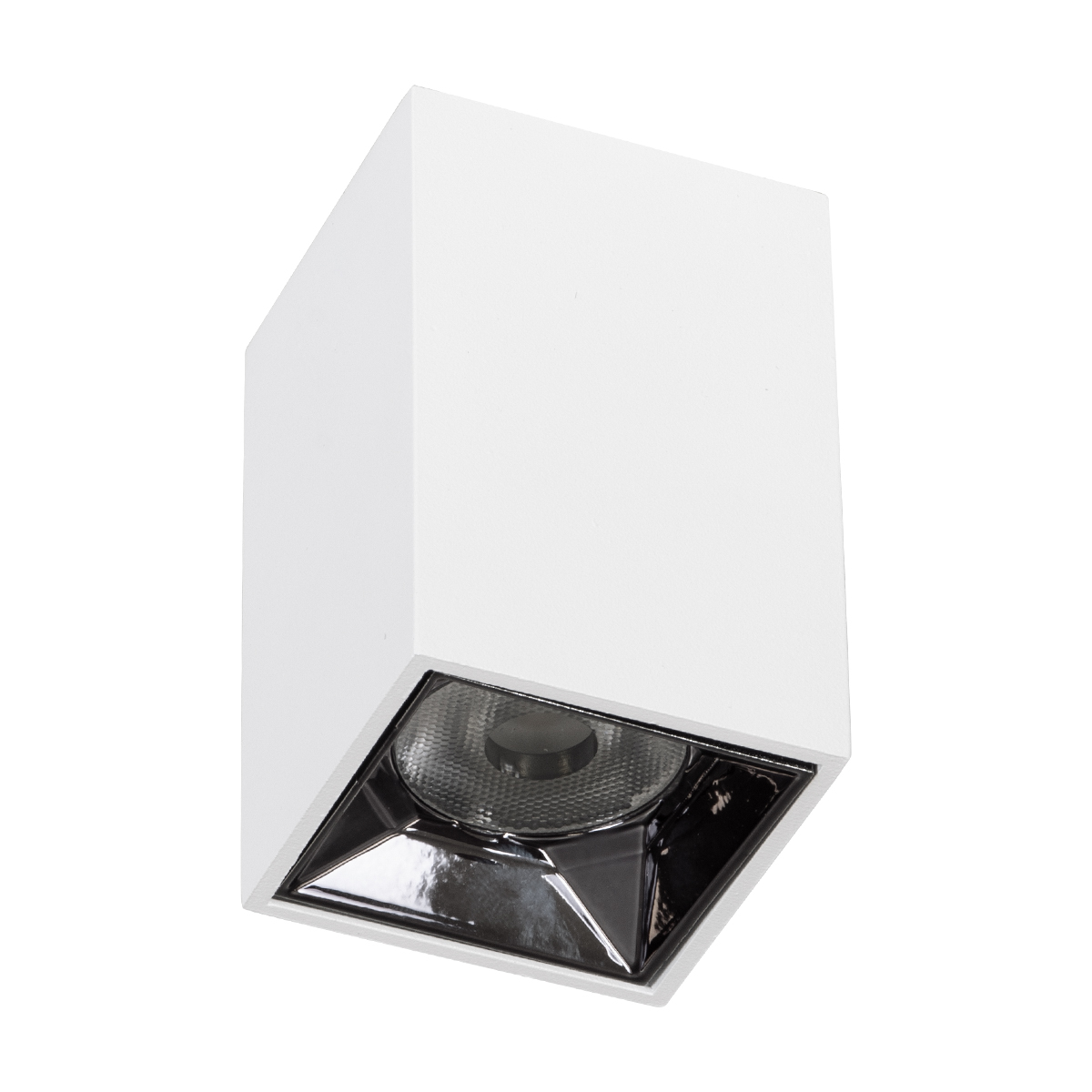GloboStar® LUMINAR SUPERIOR 60323 Επιφανειακό LED Spot Downlight TrimLess 3W 405lm 36° AC 220-240V IP20 Μ4.2 x Π4.2 x Υ6.6cm - Λευκό με Κάτοπτρο Χρωμίου - Θερμό Λευκό 2700K - Bridgelux High Lumen Chip Gen2 - TÜV Certified Driver - 5 Years Warranty - Image 3