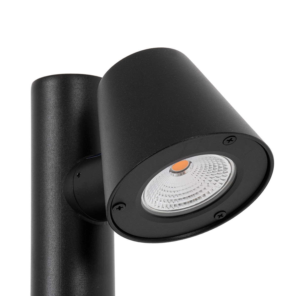 GloboStar® GARDENIA 60511 Φωτιστικό Κήπου - Πάρκου - Πλατείας - Κολωνάκι Αρχιτεκτονικού Φωτισμού Εξωτερικού Χώρου LED 7W 700lm 60° AC220-240V Αδιάβροχο IP65 - Σώμα Αλουμινίου & Tempered Glass - Μ15 x Π18 x Υ180cm - Θερμό Λευκό 2700K - Μαύρο - Bridgelux Chip - 5 Years Warranty - Image 7