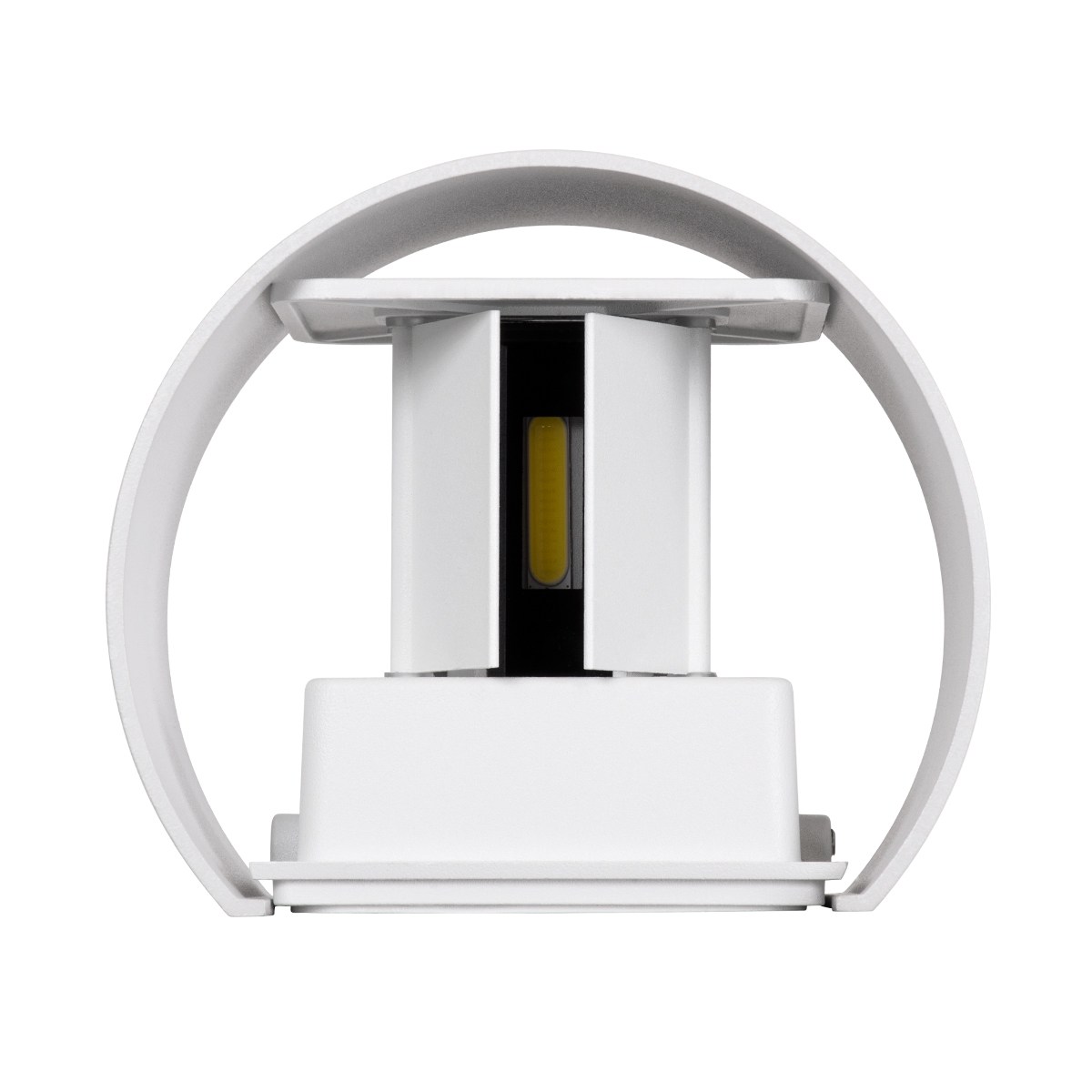 GloboStar® AXIS-R 60641 Φωτιστικό Τοίχου - Απλίκα Αρχιτεκτονικού Φωτισμού Εσωτερικού/Εξωτερικού Χώρου Up & Down LED 10W 1250lm 10 έως 60° AC 220-240V Αδιάβροχο IP65 Μ10 x Π10 x Υ10cm - Ψυχρό Λευκό 6000K - Λευκό - Bridgelux Chip - 3 Years Warranty - Image 7