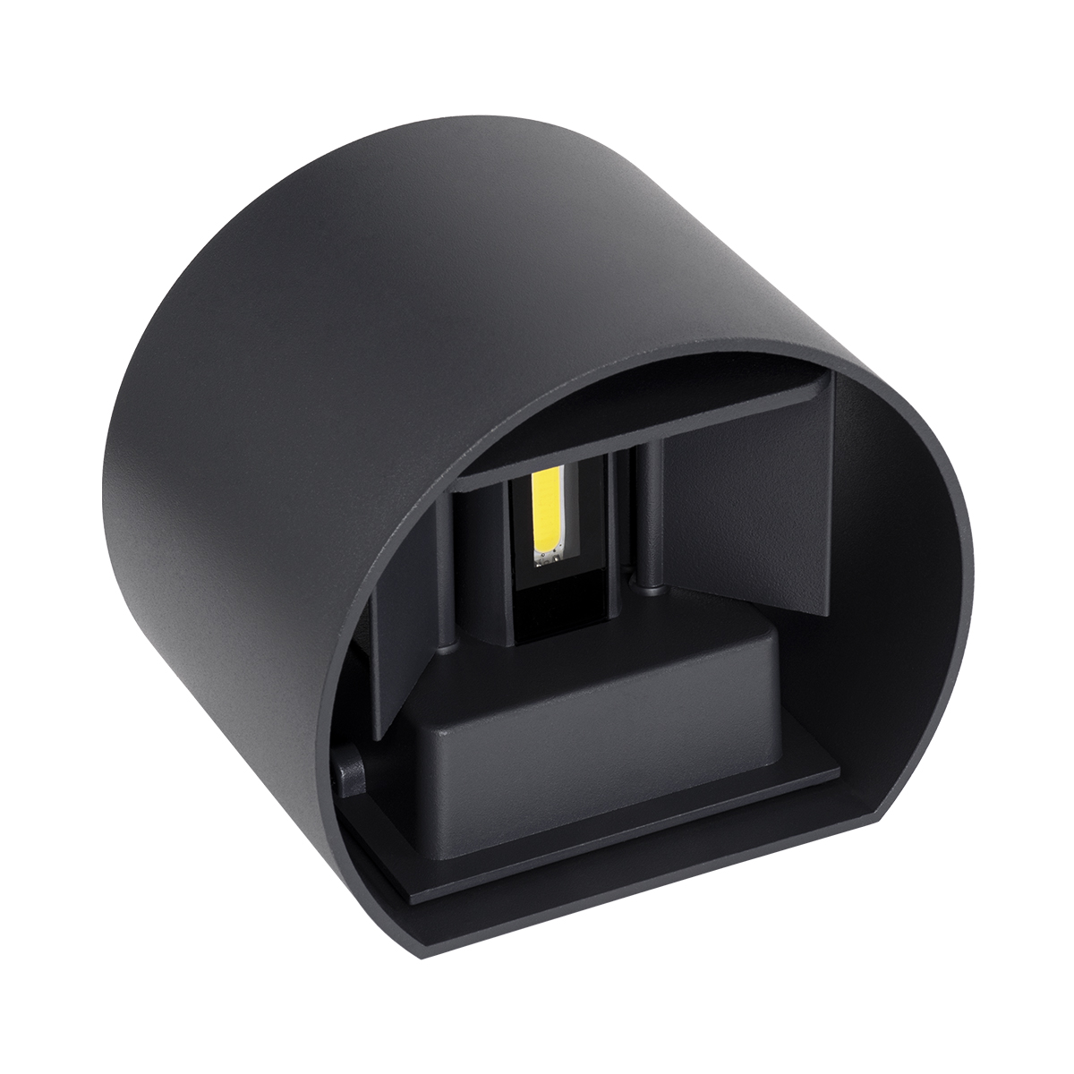 GloboStar® AXIS-R 60642 Φωτιστικό Τοίχου - Απλίκα Αρχιτεκτονικού Φωτισμού Εσωτερικού/Εξωτερικού Χώρου Up & Down LED 10W 1250lm 10 έως 60° AC 220-240V Αδιάβροχο IP65 Μ10 x Π10 x Υ10cm - Ψυχρό Λευκό 6000K - Γκρι Ανθρακί- Bridgelux Chip - 3 Years Warranty - Image 9
