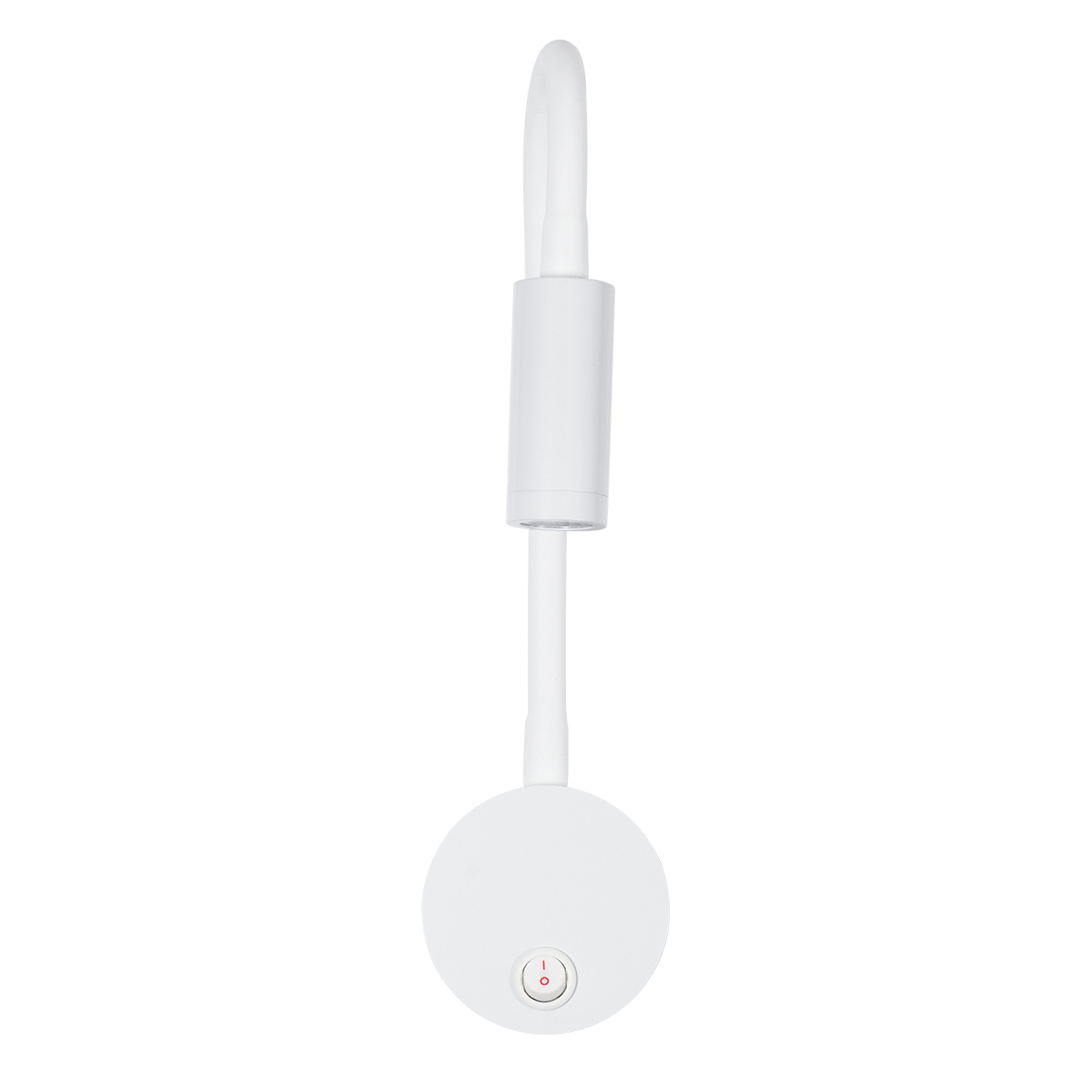 GloboStar® GOOSE 60876 Μοντέρνο Φωτιστικό Τοίχου - Απλίκα Ξενοδοχείου Bed Side LED 3W 300lm 36° AC 220-240V - Reading Light - Μ6.5 x Π15 x Υ24.5cm - Φυσικό Λευκό 4500K - Λευκό - 3 Xρόνια Εγγύηση - Image 5