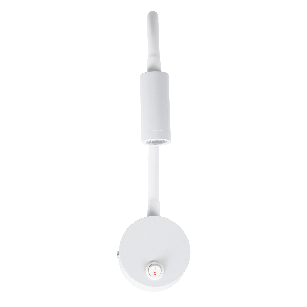 GloboStar® GOOSE 60876 Μοντέρνο Φωτιστικό Τοίχου - Απλίκα Ξενοδοχείου Bed Side LED 3W 300lm 36° AC 220-240V - Reading Light - Μ6.5 x Π15 x Υ24.5cm - Φυσικό Λευκό 4500K - Λευκό - 3 Xρόνια Εγγύηση - Image 6