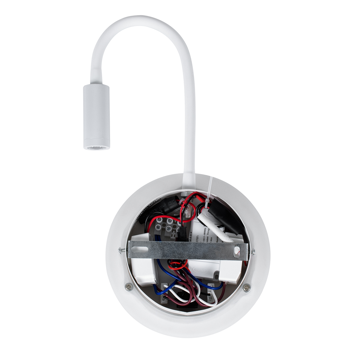 GloboStar® GOOSE 60881 Μοντέρνο Φωτιστικό Τοίχου - Απλίκα Ξενοδοχείου Bed Side LED 6W 600lm 36° & 360° AC 220-240V - Reading Light & 360° Κρυφός Φωτισμός - Φορτιστής USB 3A - Μ15.5 x Π15 x Υ30.5cm - Φυσικό Λευκό 4500K - Λευκό - 3 Xρόνια Εγγύηση - Image 8