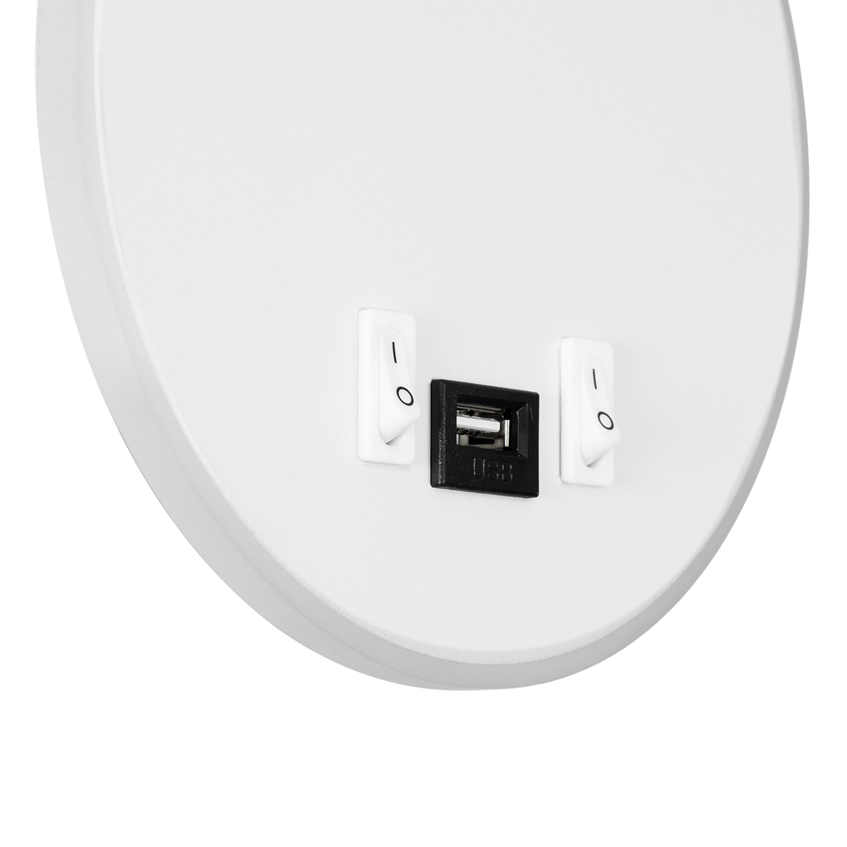 GloboStar® GOOSE 60881 Μοντέρνο Φωτιστικό Τοίχου - Απλίκα Ξενοδοχείου Bed Side LED 6W 600lm 36° & 360° AC 220-240V - Reading Light & 360° Κρυφός Φωτισμός - Φορτιστής USB 3A - Μ15.5 x Π15 x Υ30.5cm - Φυσικό Λευκό 4500K - Λευκό - 3 Xρόνια Εγγύηση - Image 10