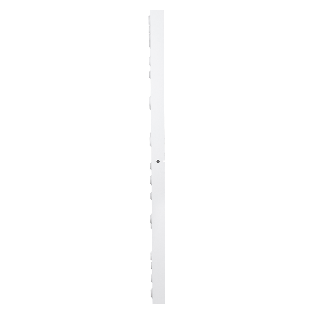 GloboStar® MAKEUP MIRROR-160x80-4 Μοντέρνος Καθρέπτης Μακιγιάζ με Πλαίσιο Φυσικού Ξύλου με Διακόπτη On/Off 20 x E27 AC220-240V - Μ80 x Π7 x Υ160cm - Λευκή Λάκα - Image 8