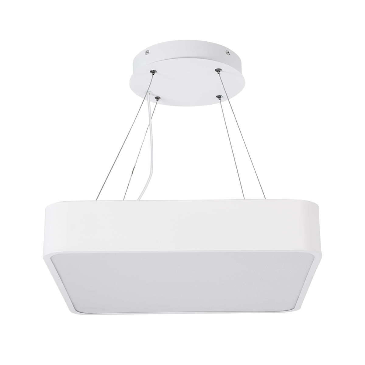 GloboStar® KAMALA 61207-S Πλαφονιέρα Οροφής LED CCT 67W 7370lm 120° AC 220-240V - Εναλλαγή Φωτισμού μέσω Τηλεχειριστηρίου All In One Ψυχρό 6000k+Φυσικό 4500k+Θερμό 2700k Dimmable Μ40 x Π40 x Υ8cm - Λευκό - 3 Years Warranty - Image 10