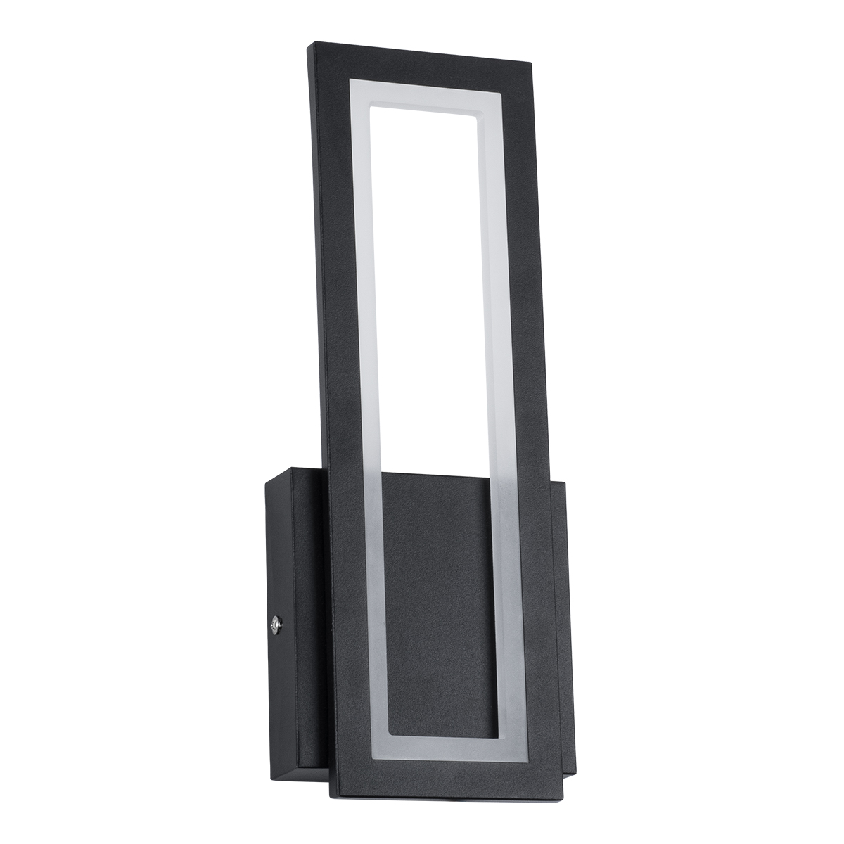 GloboStar® TIARA 61327 Φωτιστικό Τοίχου - Απλίκα Design LED CCT 12W 1440lm 360° AC 220-240V - Εναλλαγή Φωτισμού μέσω Διακόπτη On/Off All In One Ψυχρό 6000k+Φυσικό 4500k+Θερμό 2700k Μ12.5 x Π4 x Υ32cm - Μαύρο - 3 Years Warranty - Image 3