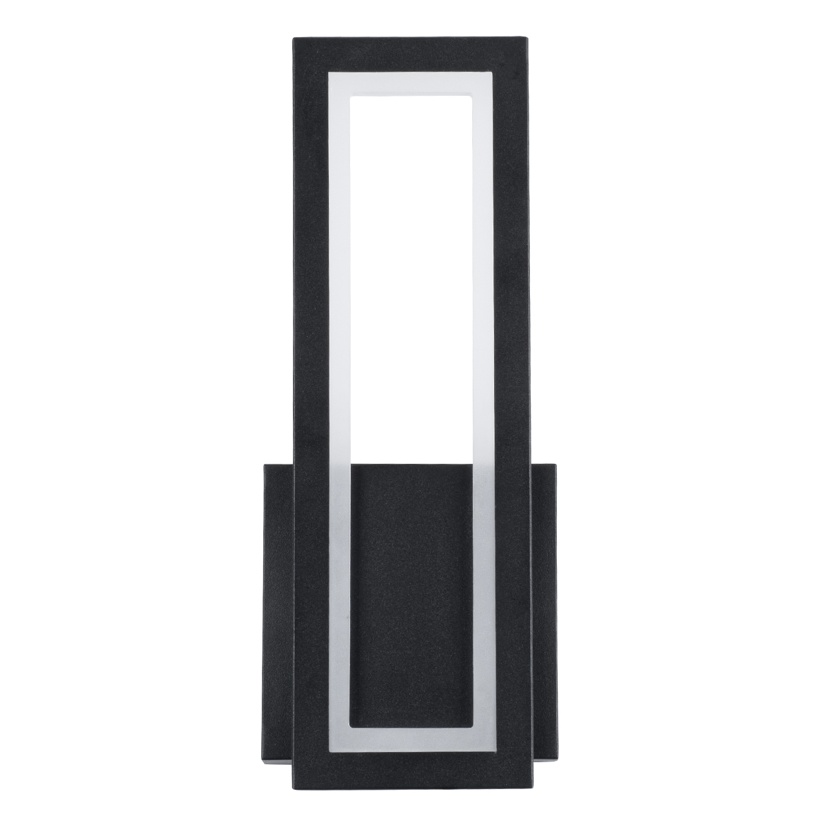 GloboStar® TIARA 61327 Φωτιστικό Τοίχου - Απλίκα Design LED CCT 12W 1440lm 360° AC 220-240V - Εναλλαγή Φωτισμού μέσω Διακόπτη On/Off All In One Ψυχρό 6000k+Φυσικό 4500k+Θερμό 2700k Μ12.5 x Π4 x Υ32cm - Μαύρο - 3 Years Warranty - Image 4