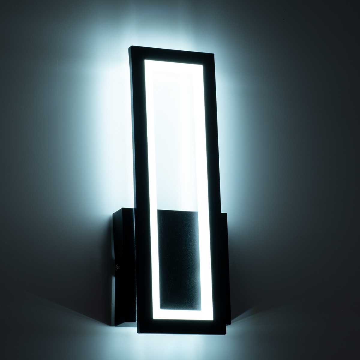 GloboStar® TIARA 61327 Φωτιστικό Τοίχου - Απλίκα Design LED CCT 12W 1440lm 360° AC 220-240V - Εναλλαγή Φωτισμού μέσω Διακόπτη On/Off All In One Ψυχρό 6000k+Φυσικό 4500k+Θερμό 2700k Μ12.5 x Π4 x Υ32cm - Μαύρο - 3 Years Warranty - Image 9
