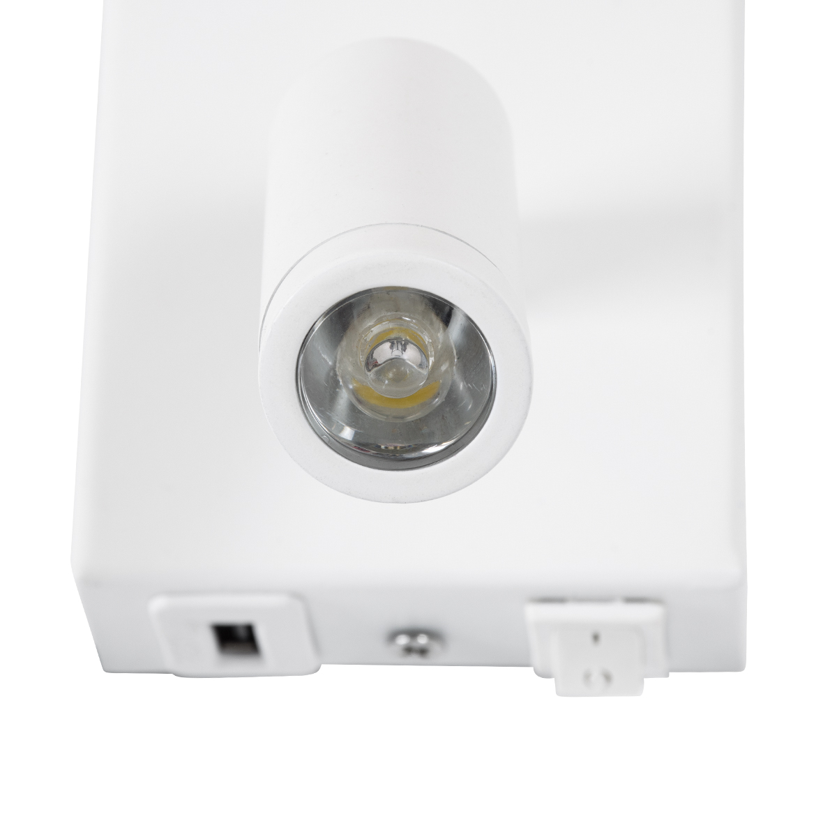 GLOBOSTAR® ROULETTE-R 61380 Μοντέρνο Φωτιστικό Τοίχου - Απλίκα Ξενοδοχείου Reading Light με Φορτιστή USB 3A & Ντουί 1 x E27 LED 3W 360lm 36° & 360° AC 220-240V IP20 Φυσικό Λευκό 4500K - Bridgelux COB Chip & TÜV SÜD Driver - Λευκό Ματ - Μ22 x Π23.5 x Υ37cm - Σετ 2 Τεμαχίων - 3 Χρόνια Εγγύηση - Image 8