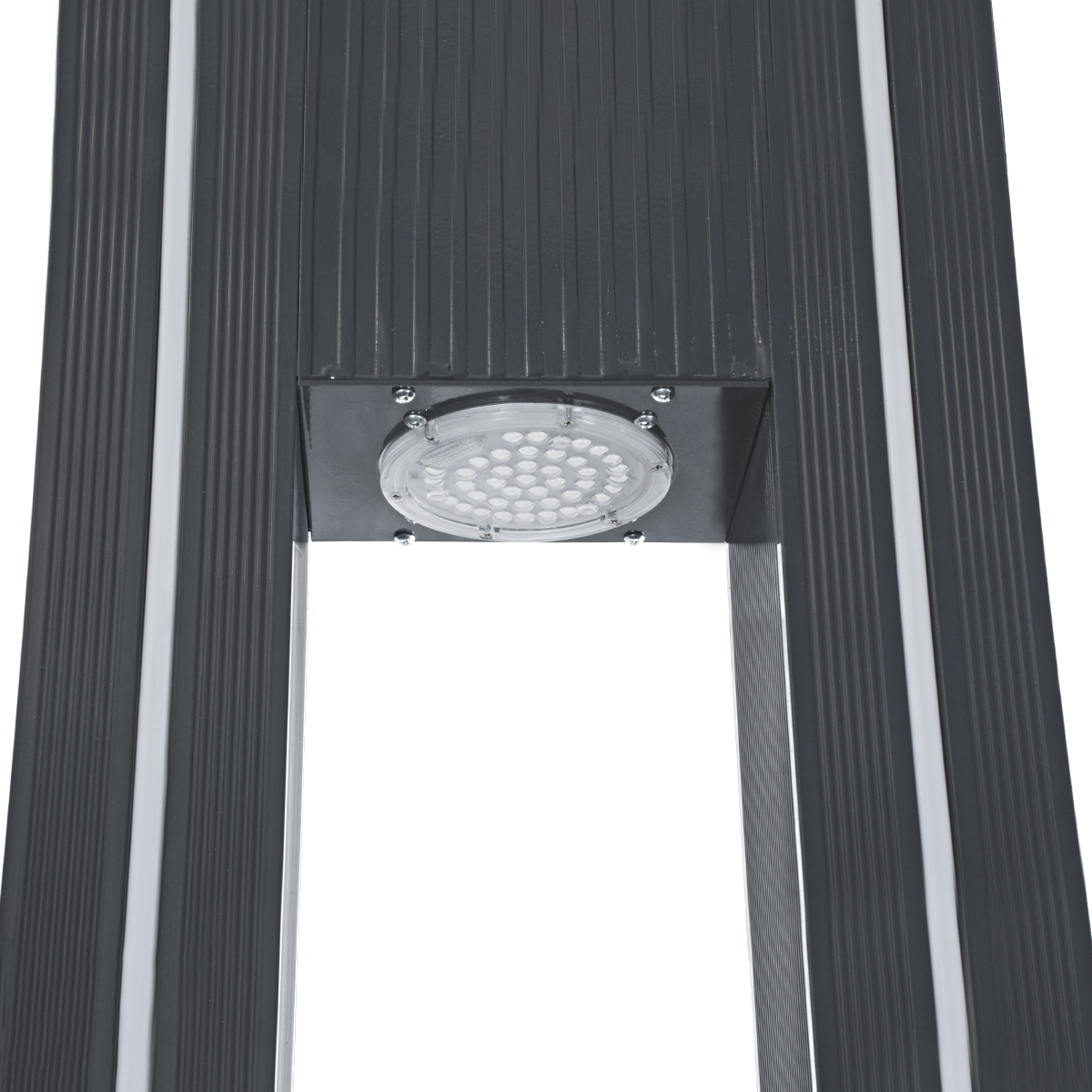 GloboStar® MERIDA 61513 Urban Light Φωτιστικό Πάρκου - Πλατείας - Κήπου Ύψους 2 μέτρων LED 40W 5440lm 60° AC100-240VAC IP67 IK09 - Μ32 x Π13 x Υ200cm - Anthracite Grey - Φυσικό Λευκό 4000K - LUMILEDS - MEAN WELL DRIVER - 5 Years Warranty - Image 5