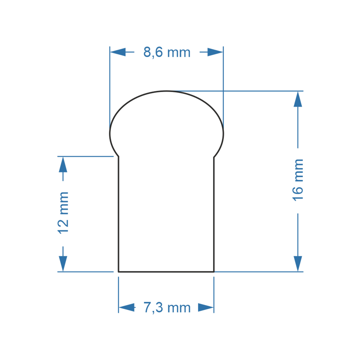 GloboStar® 70576 OVALE 120° Degree Neon Flex Epistar LED SMD 2835 1m 12W/m 120LED/m 1020lm/m 120° DC 230V Αδιάβροχη IP68 Gold - Ultra Θερμό 2200K Dimmable - Image 4