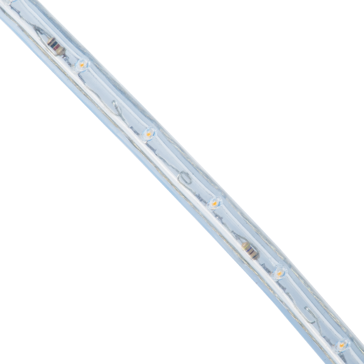 GloboStar® 70603 Φωτοσωλήνας LED DIODE 1m 3.9W/m 36LED/m 137lm/m 360° DC 230V Αδιάβροχος IP68 Ultra Θερμό Λευκό 2200K Dimmable - Image 5