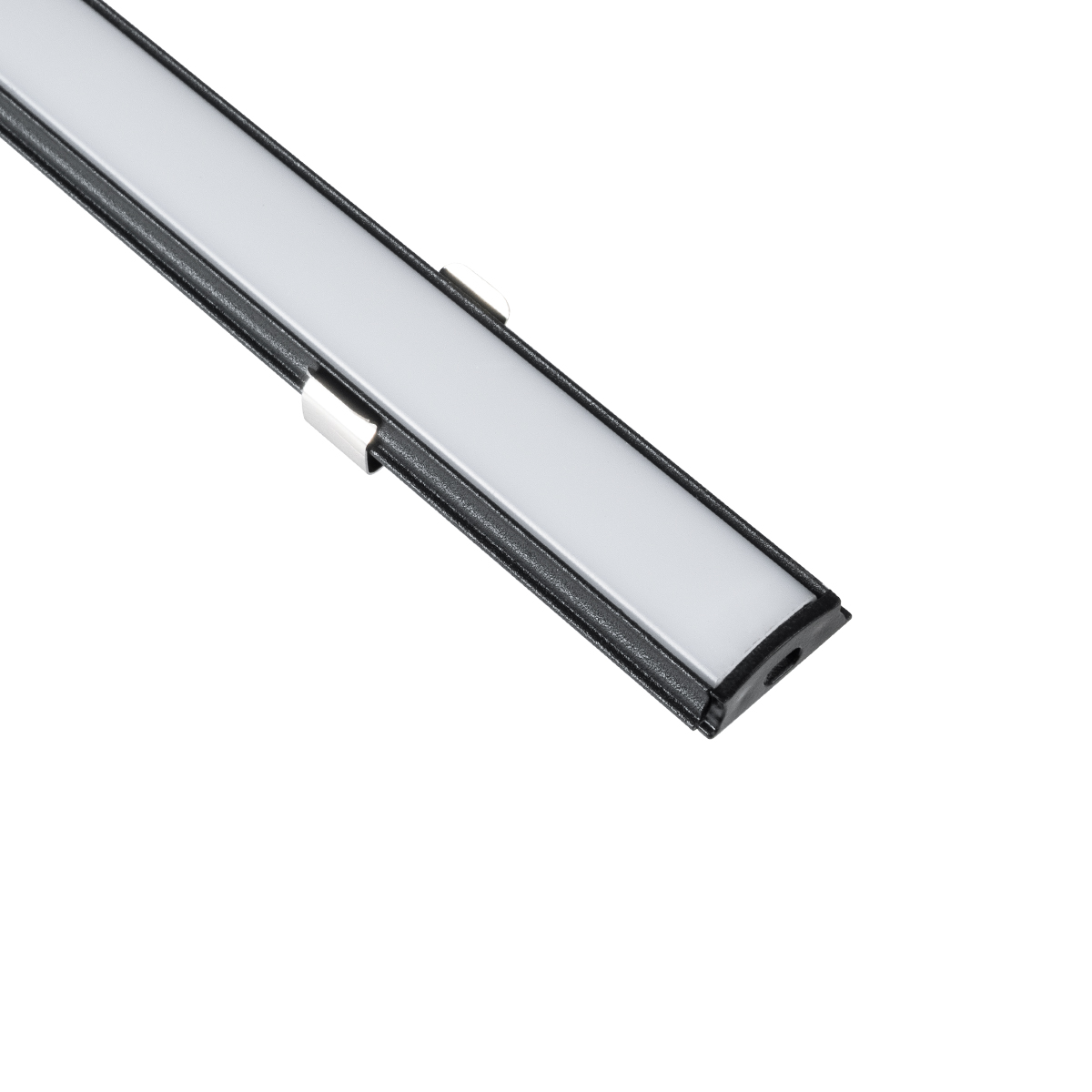 GloboStar® CURVED-PROFILE 70804-3M Προφίλ Αλουμινίου - Βάση & Ψύκτρα Ταινίας LED με Λευκό Γαλακτερό Κάλυμμα - Επιφανειακή Χρήση - Εύκαμπτο με Δυνατότητα Κυρτής Τοποθέτησης - Πατητό Κάλυμμα - Μαύρο - 3 Μέτρα - Πακέτο 5 Τεμαχίων - Μ300 x Π1.8 x Υ0.5cm - Image 4