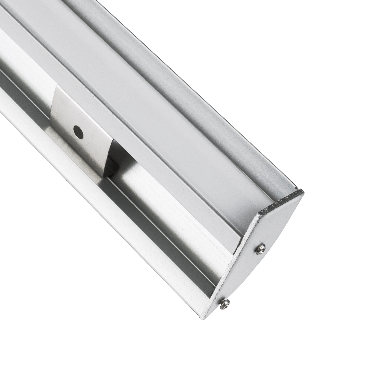 GloboStar® SURFACE-PROFILE 70857-3M Προφίλ Αλουμινίου - Βάση & Ψύκτρα Ταινίας LED με Λευκό Γαλακτερό Κάλυμμα - Επιφανειακή Χρήση Δημιουργίας Κρυφού Φωτισμού - Πατητό Κάλυμμα - Ασημί - 3 Μέτρα - Πακέτο 5 Τεμαχίων - Μ300 x Π1.7 x Υ4.2cm - Image 6