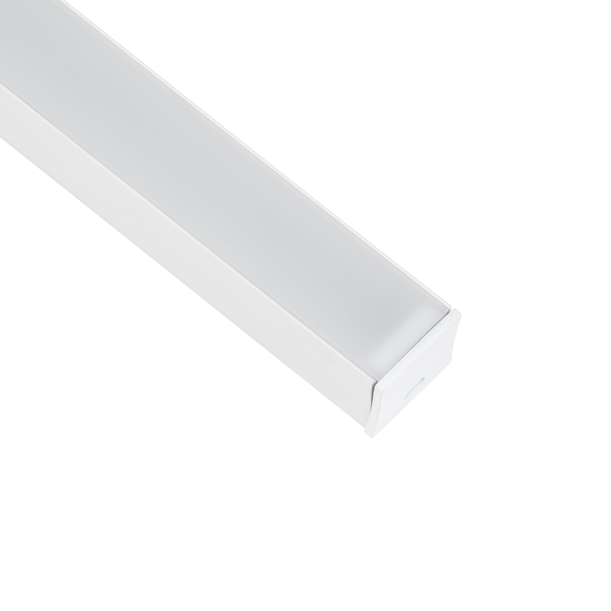 GloboStar® SURFACE-PROFILE 70868-3M Προφίλ Αλουμινίου - Βάση & Ψύκτρα Ταινίας LED με Λευκό Γαλακτερό Κάλυμμα - Επιφανειακή Χρήση - Πατητό Κάλυμμα - Λευκό - 3 Μέτρα - Πακέτο 5 Τεμαχίων - Μ300 x Π2.3 x Υ2cm - Image 4