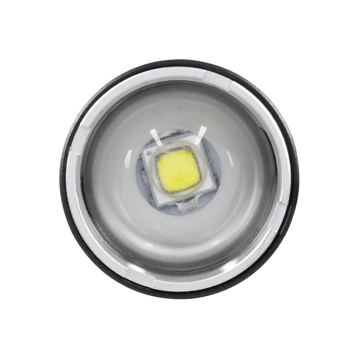 GloboStar® 79029 Φορητός Φακός Χειρός Επαναφορτιζόμενος LED CREE XM-L2 T6 10W 1000lm Zoom 1° έως 60° Μοιρών με 1 x 18650 Μπαταρία 1200mAh USB 2.0 Πτυσσόμενος & 3 Modes Power Bank Αδιάβροχο IP54 Ψυχρό Λευκό 6000K - Image 6