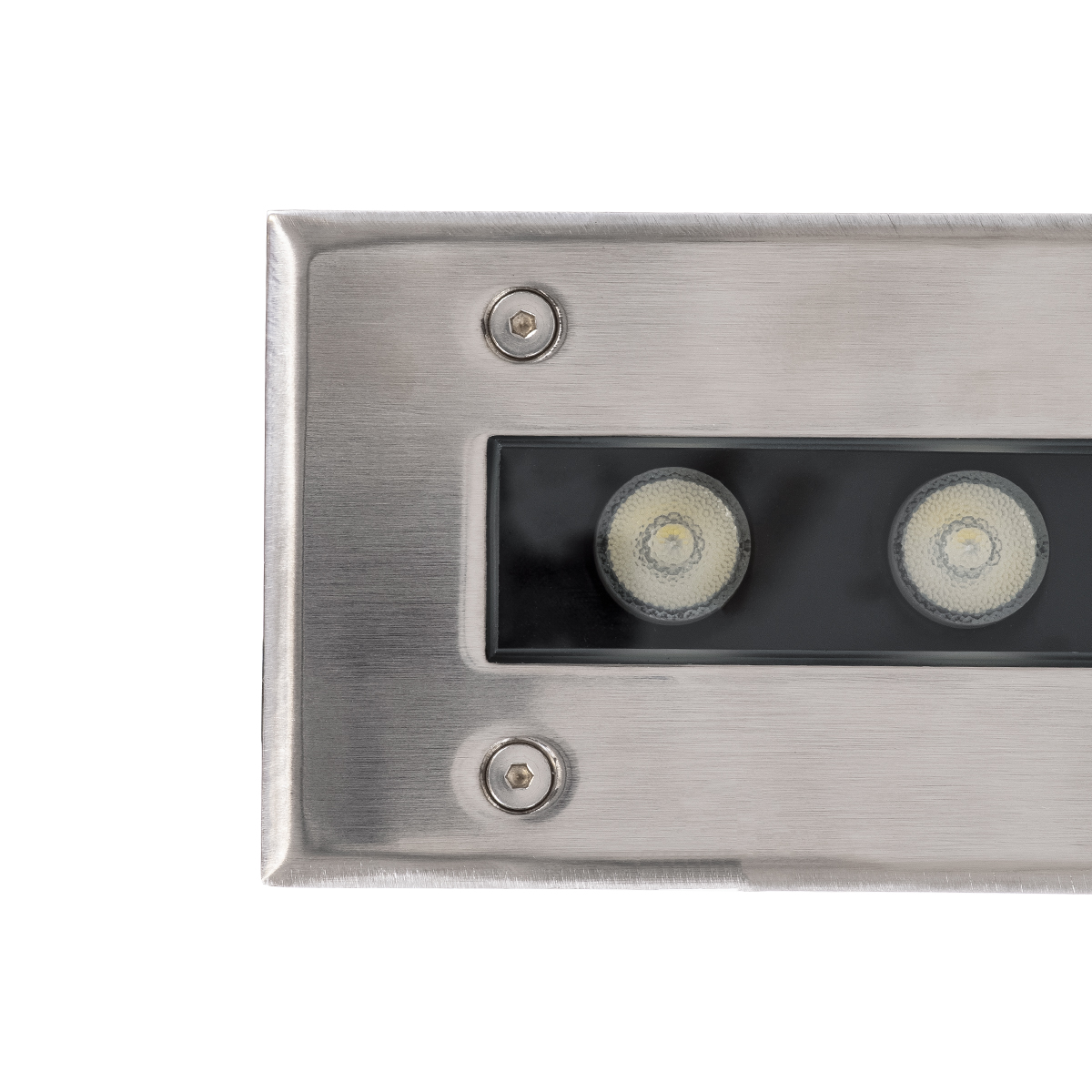 GLOBOSTAR® UNDERGROUND-REMVI 90191 Χωνευτή Μπάρα Φωτισμού Wall Washer LED 9W 765lm 10° DC 24V Αδιάβροχο IP68 RGBW Dimmable DMX512 - Ανοξείδωτο Ατσάλι 304 - Μ30 x Π9 x Υ8.5cm / Μ28.5 x Π7.5cm - 3 Χρόνια Εγγύηση - Image 8
