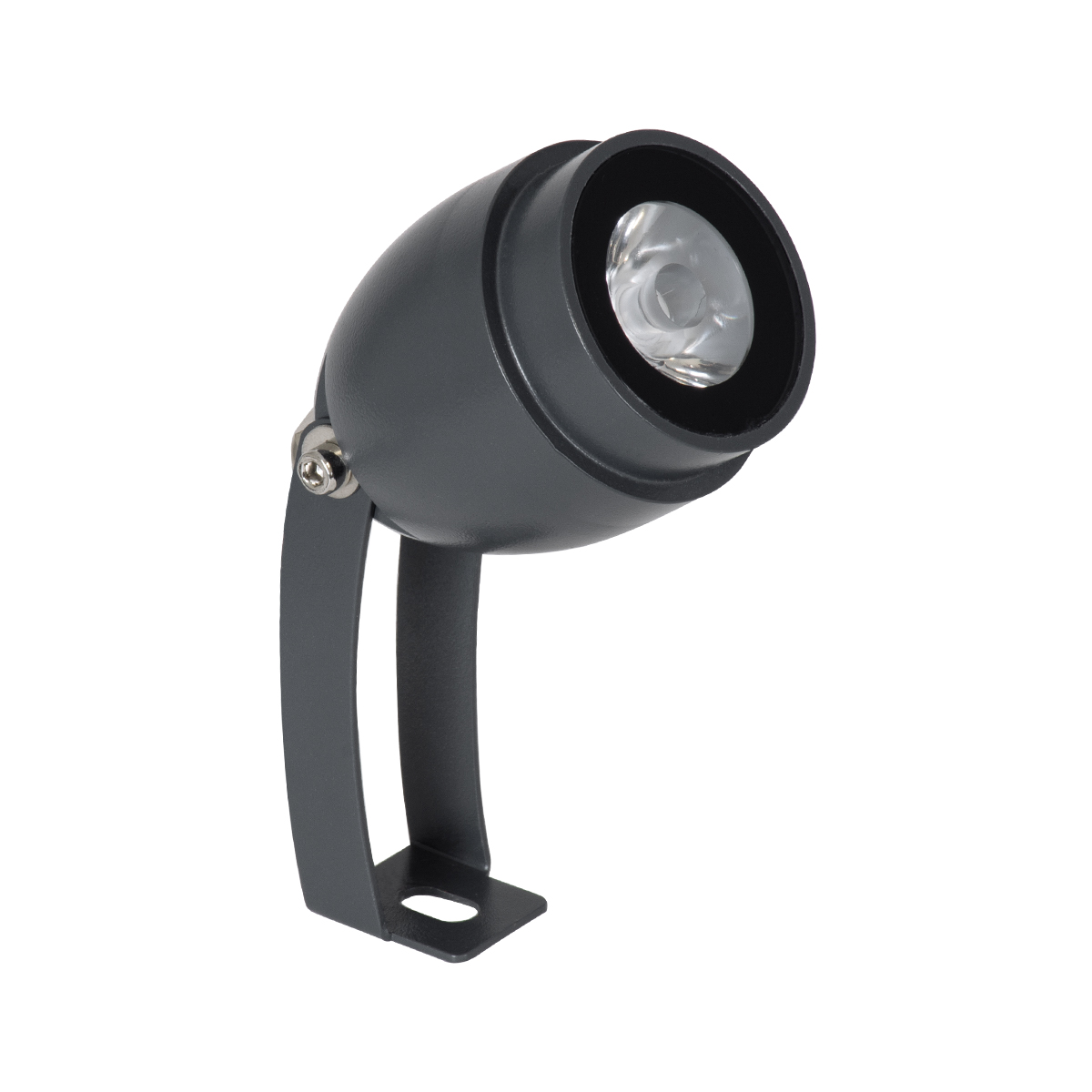 GLOBOSTAR® TREELIGHT-TREEGAL 90462 Σποτ Φωτισμού για Φυτά - Δέντρα με Βάση Μπετού & Κορμού LED 3W 345lm 15° DC 24V Αδιάβροχο IP67 Φυσικό Λευκό 4500K Dimmable - Γκρι Ανθρακί - Μ5 x Π5 x Υ14.7cm - 3 Χρόνια Εγγύηση - Image 3