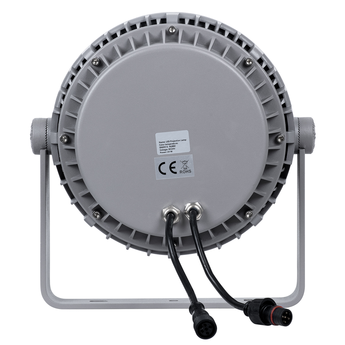 GLOBOSTAR® FLOOD-MENA 90646 Προβολέας Σποτ Wall Washer με Αντιθαμβωτική Γρίλια LED 48W 4320lm 30° AC 220-240V Αδιάβροχο IP65 Θερμό Λευκό 3000K - Ασημί - Μ25 x Π25 x Υ18cm - 3 Χρόνια Εγγύηση - Image 7