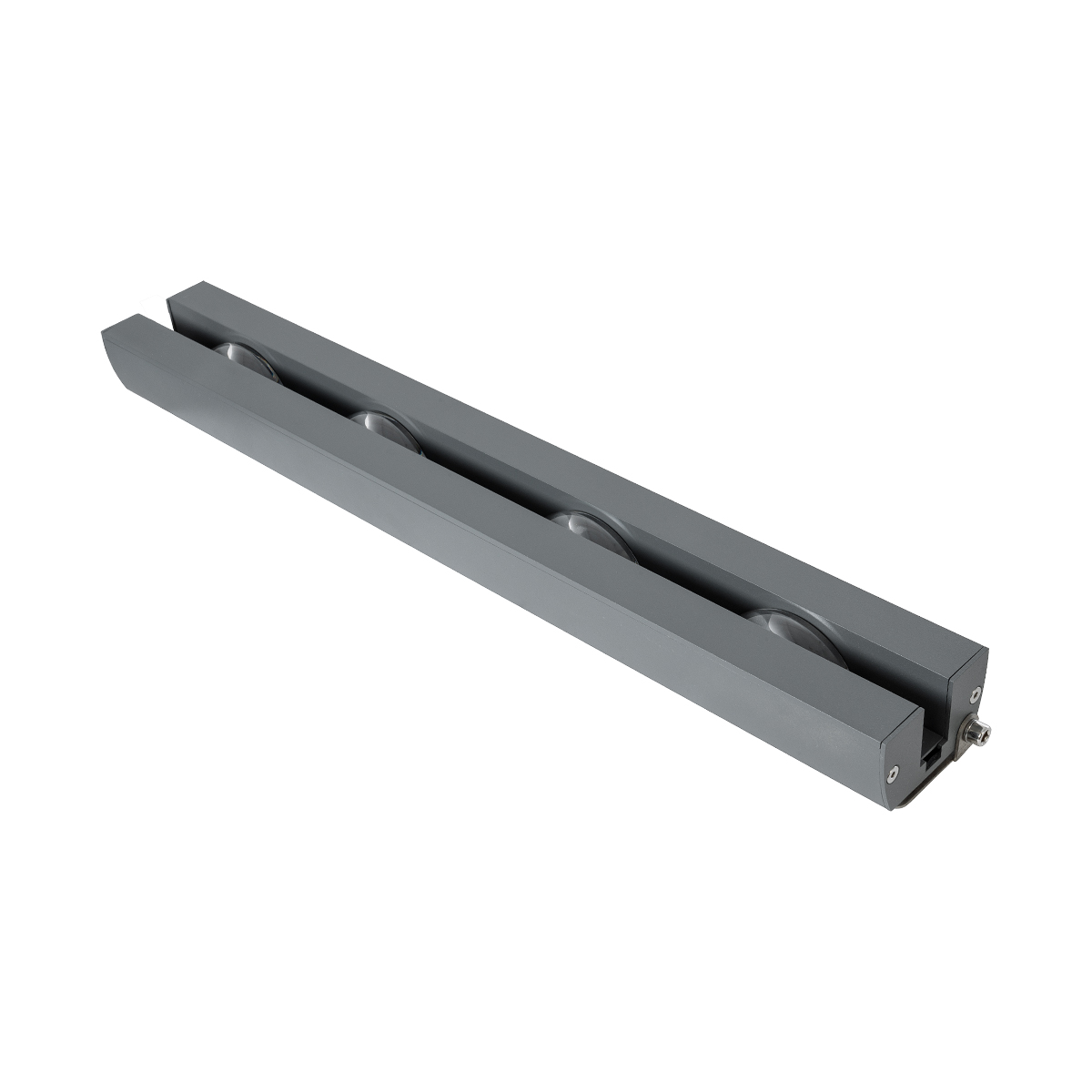 GLOBOSTAR® WINDOW-ARTE 90723 Αρχιτεκτονικό Φωτιστικό Ανάδειξης Παραθύρων Window Light LED 36W 3240lm 8x180° DC 24V Αδιάβροχο IP67 Θερμό Λευκό 2700K Dimmable - Γκρι Ανθρακί - Μ50 x Π7 x Υ4.5cm - 3 Χρόνια Εγγύηση - Image 3