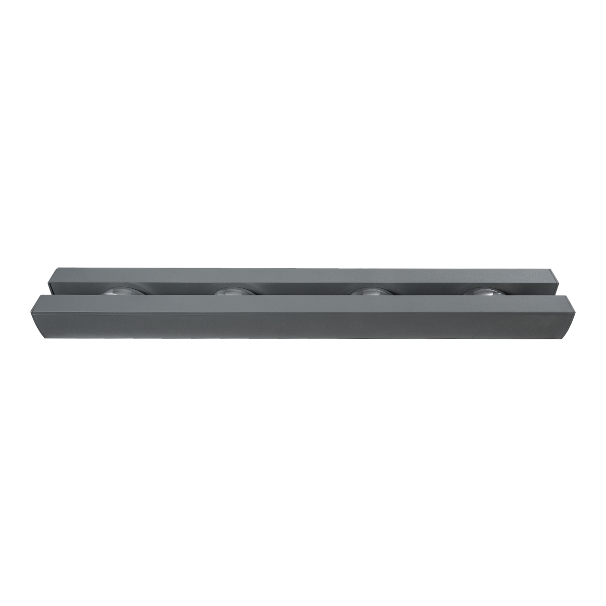 GLOBOSTAR® WINDOW-ARTE 90723 Αρχιτεκτονικό Φωτιστικό Ανάδειξης Παραθύρων Window Light LED 36W 3240lm 8x180° DC 24V Αδιάβροχο IP67 Θερμό Λευκό 2700K Dimmable - Γκρι Ανθρακί - Μ50 x Π7 x Υ4.5cm - 3 Χρόνια Εγγύηση - Image 5