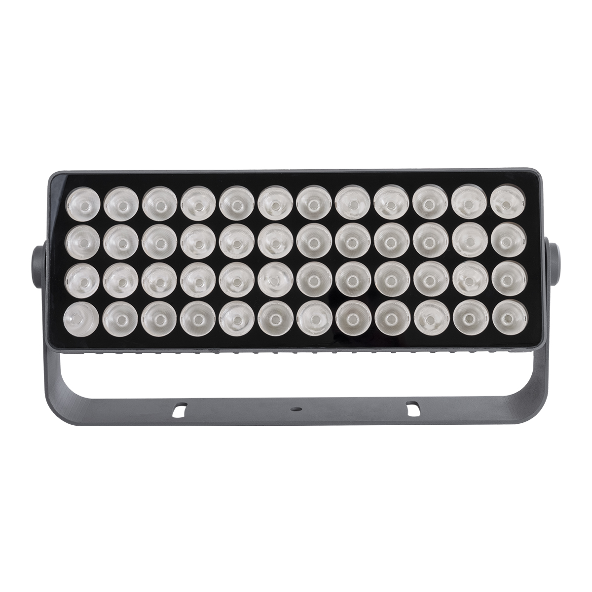 GLOBOSTAR® FLOOD-TURBO 90733 Προβολέας Wall Washer για Φωτισμό Κτιρίων LED 600W 33490lm 15° DC 24V Αδιάβροχο IP65 Μ50 x Π18.5 x Υ12.5cm Πολύχρωμο RGBW DMX512 - Γκρι Ανθρακί - 3 Χρόνι+C626α Εγγύηση - Image 4