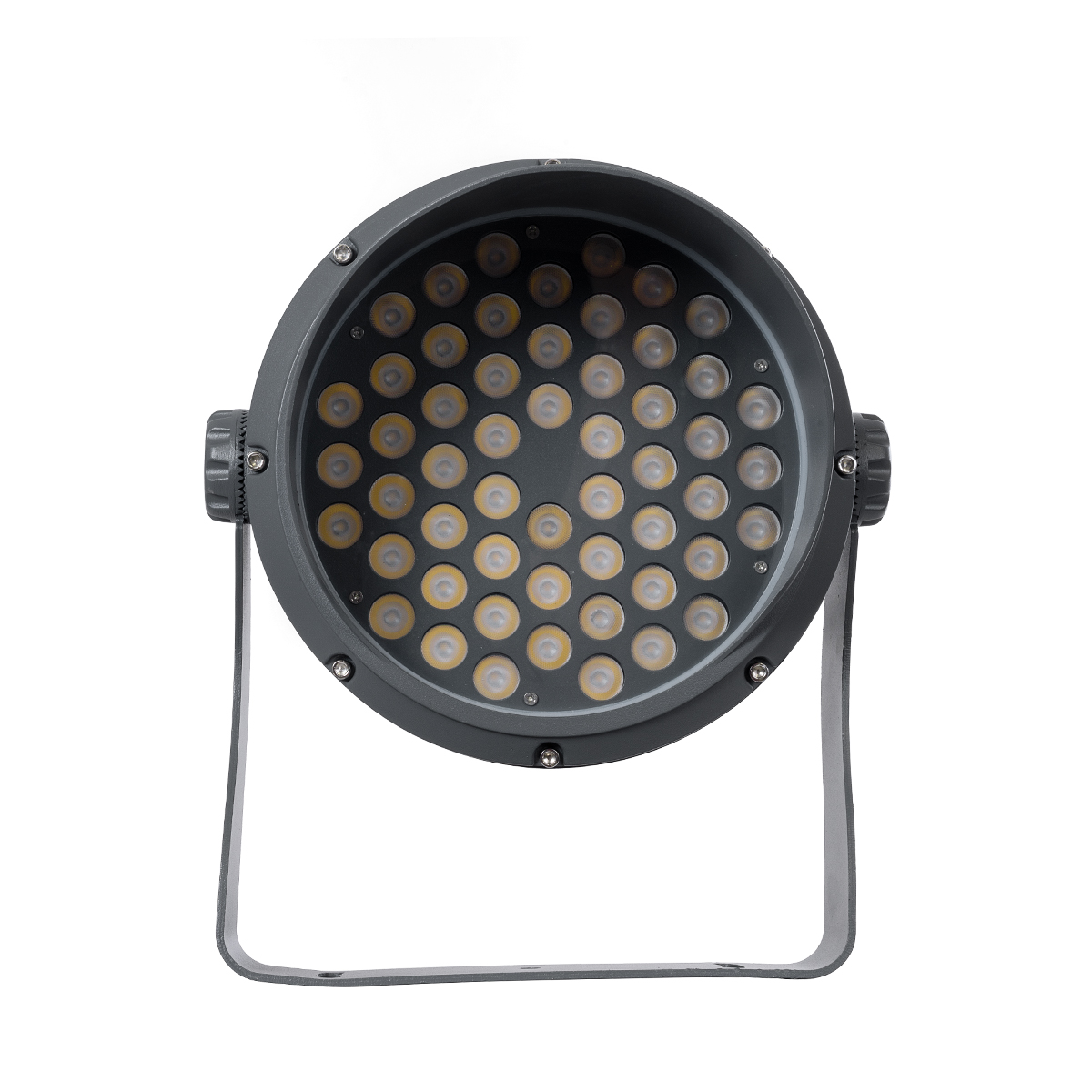 GLOBOSTAR® FLOOD-DIMO 90744 Προβολέας Σποτ Wall Washer με Αντιθαμβωτική Γρίλια LED 54W 5130lm 10° AC 220-240V Αδιάβροχο IP67 Φυσικό Λευκό 4500K - Γκρι Ανθρακί - Μ26 x Π28 x Υ35cm - 3 Χρόνια Εγγύηση - Image 6