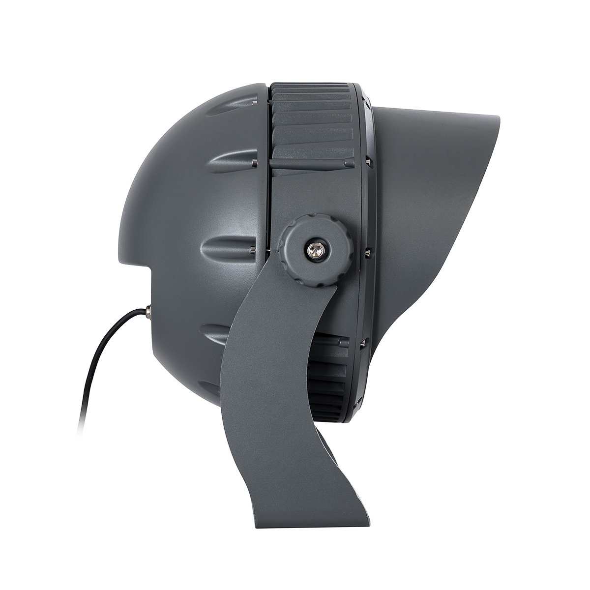 GLOBOSTAR® FLOOD-DIMO 90749 Προβολέας Σποτ Wall Washer με Αντιθαμβωτική Γρίλια LED 150W 13500lm 10° AC 220-240V Αδιάβροχο IP67 Θερμό Λευκό 2700K - Γκρι Ανθρακί - Μ43 x Π45 x Υ46cm - 3 Χρόνια Εγγύηση - Image 4