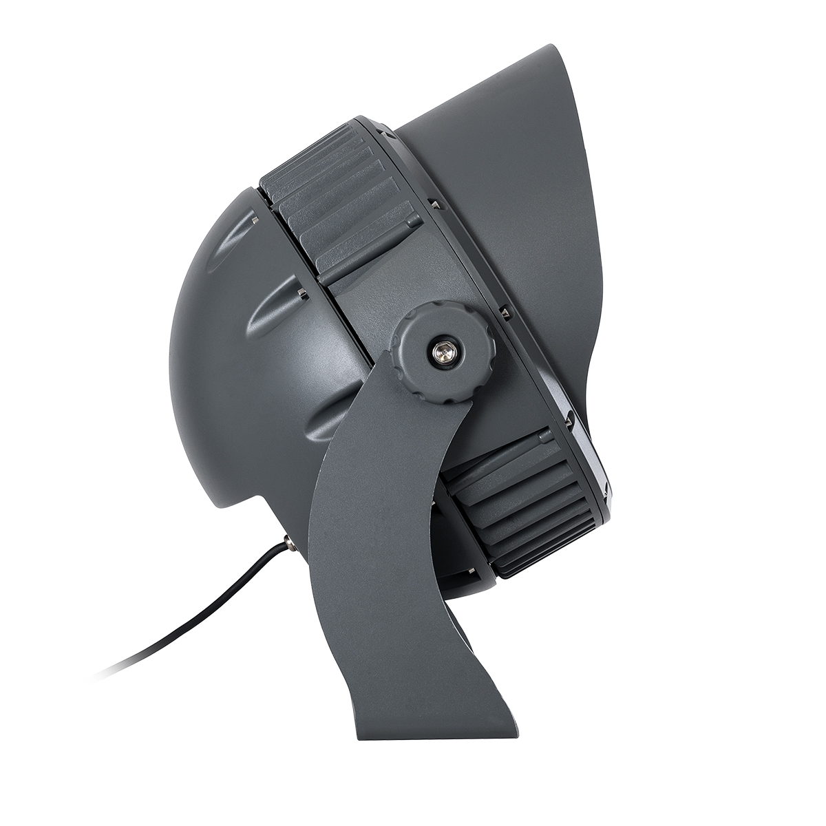GLOBOSTAR® FLOOD-DIMO 90749 Προβολέας Σποτ Wall Washer με Αντιθαμβωτική Γρίλια LED 150W 13500lm 10° AC 220-240V Αδιάβροχο IP67 Θερμό Λευκό 2700K - Γκρι Ανθρακί - Μ43 x Π45 x Υ46cm - 3 Χρόνια Εγγύηση - Image 5