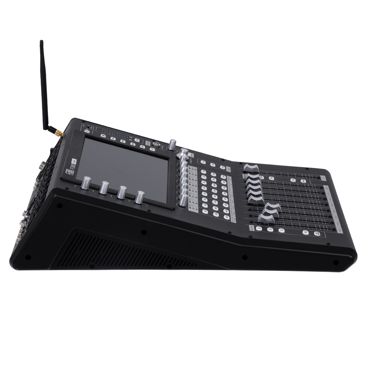 GloboStar® FDB F260 98023 Multifunctional Digital Mixer Audio Console 24Ch - Επαγγελματική Ψηφιακή Κονσόλα Ήχου 16Ch Audio In / 8Ch Audio Out / 8Ch BUS Out - Οθόνη Αφής 10" HD - Wifi Smart System - UDP - AC 220V/50-60Hz - IP20 - Μαύρο - Μ38 x Π49 x Υ14cm - Image 6