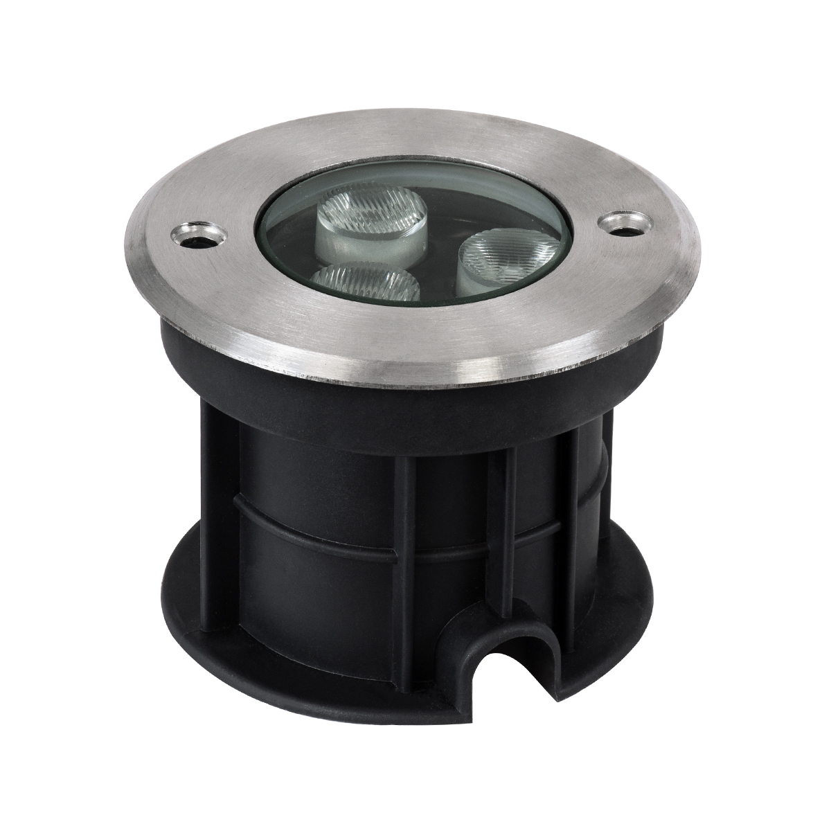 GloboStar® UNDERGROUND-FANI S-90980 Χωνευτό Φωτιστικό Σποτ Δαπέδου LED 12W 1200lm 60° DC 24V Αδιάβροχο IP68 Φ10 x Υ7.5cm Ψυχρό Λευκό 6000K - Ανοξείδωτο Ατσάλι - Image 8