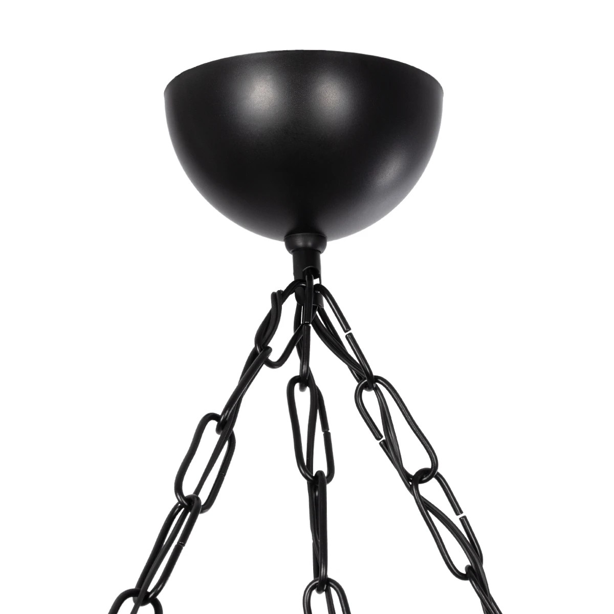 GloboStar® STARLO 201-0006 Vintage Κρεμαστό Φωτιστικό Ράγα Τρίφωτο 3 x E27 IP20 Μπεζ Ξύλο με Μαύρο Μέταλλο - Μ50 x Π15 x Υ65cm - Image 9