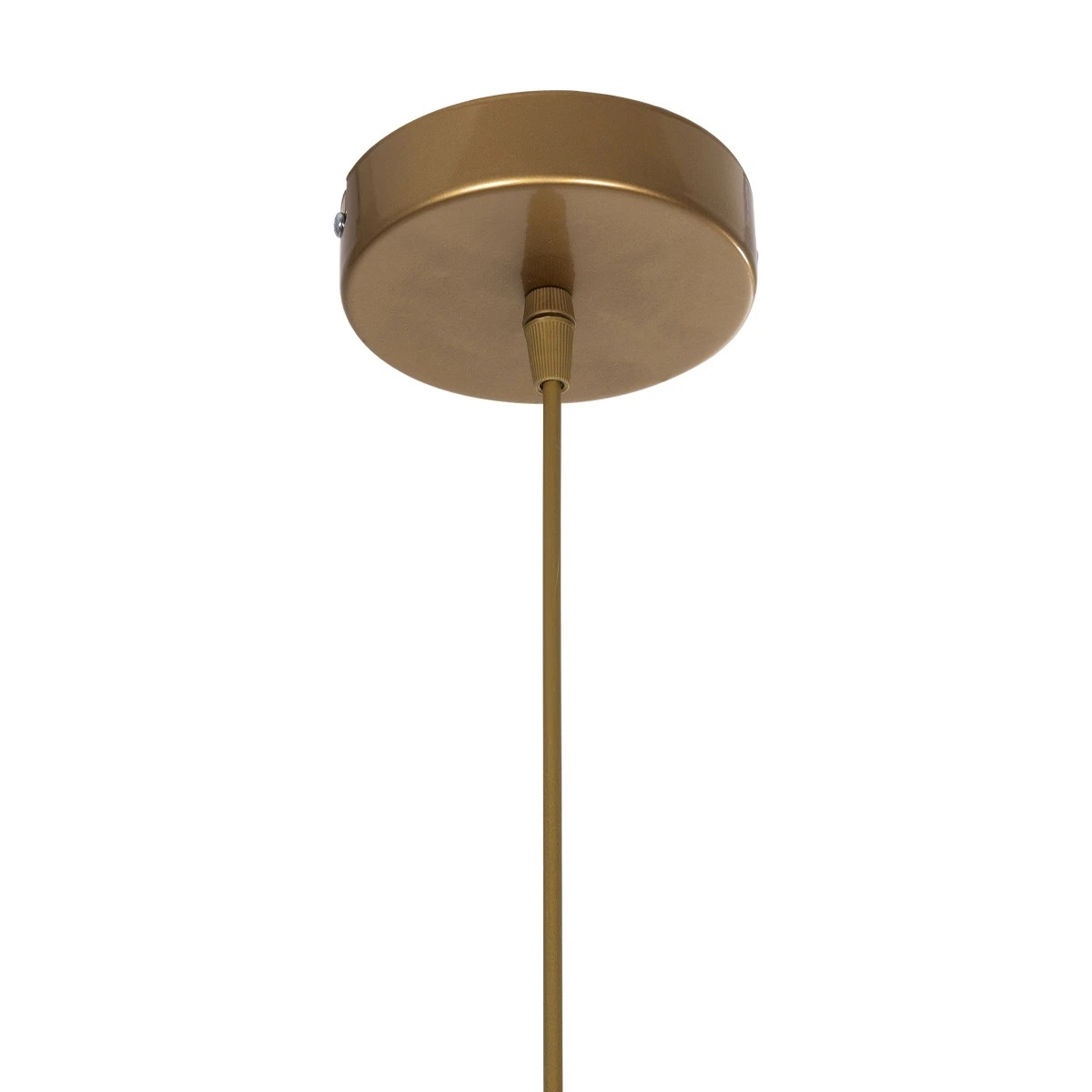 GloboStar® DROP 201-0034 Vintage Κρεμαστό Φωτιστικό Μπάλα Μονόφωτο 1 x E27 IP20 Χρυσό Μέταλλο με Γαλακτερή Μπάλα - Μ20 x Π25 x Υ80cm - Image 10
