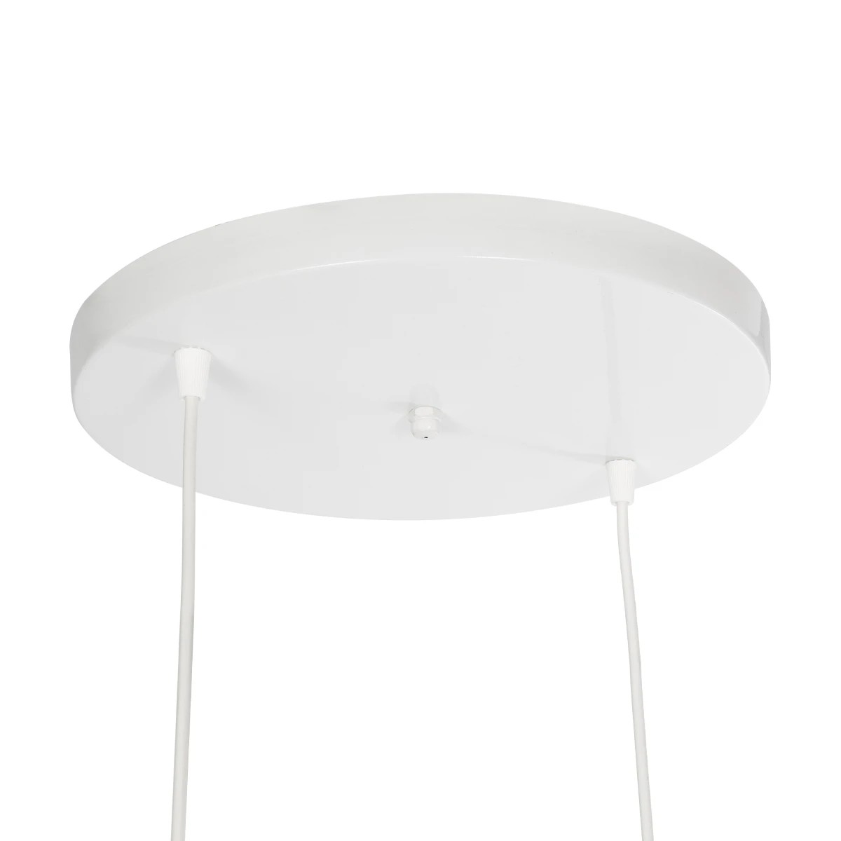 GloboStar® DISE 201-0053 Μοντέρνο Κρεμαστό Φωτιστικό Κύβος Δίφωτο 2 x E27 IP20 Λευκό Μέταλλο - Μ30 x Π30 x Υ70cm - Image 9