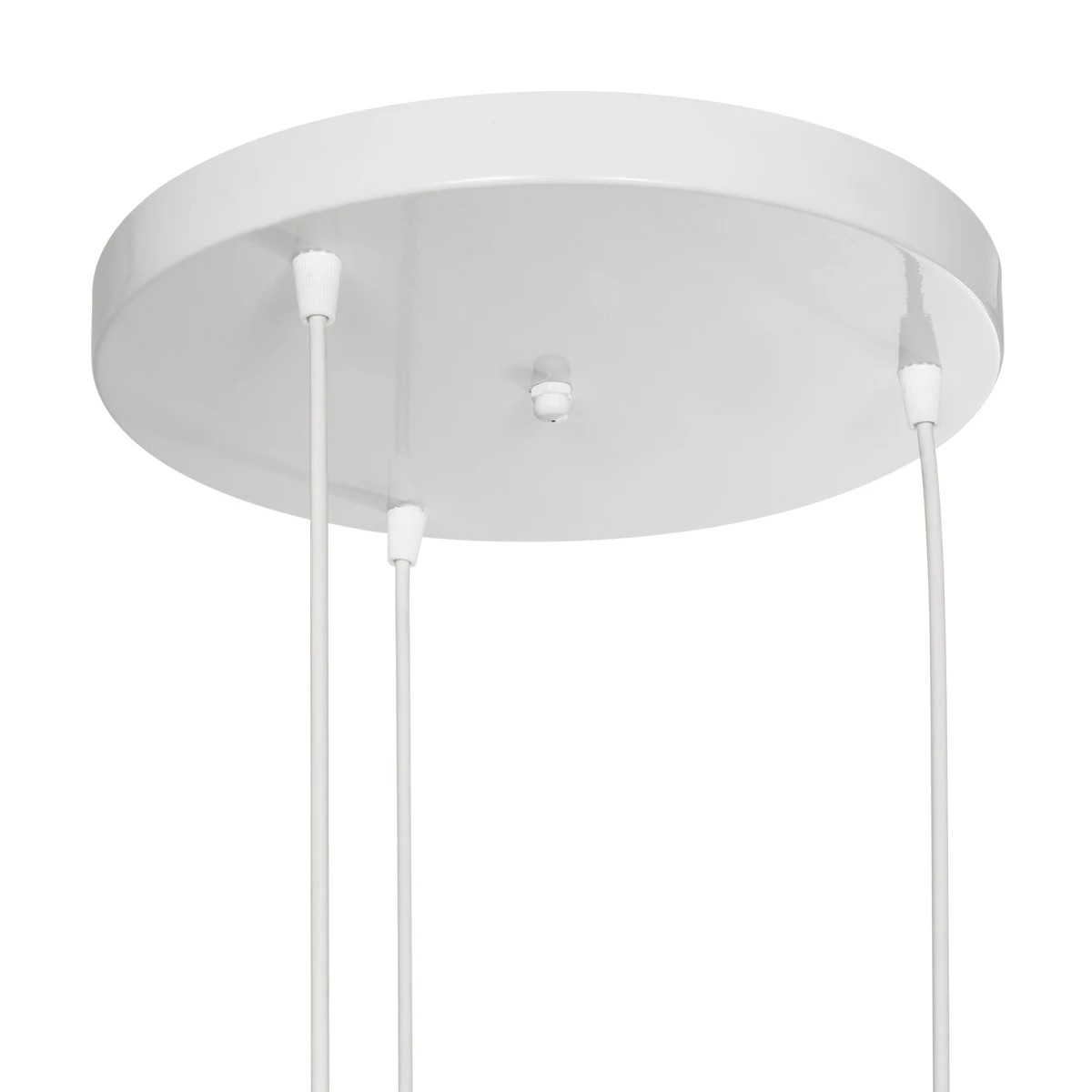 GloboStar® DISE 201-0054 Μοντέρνο Κρεμαστό Φωτιστικό Κύβος Τρίφωτο 3 x E27 IP20 Λευκό Μέταλλο - Μ30 x Π30 x Υ70cm - Image 9