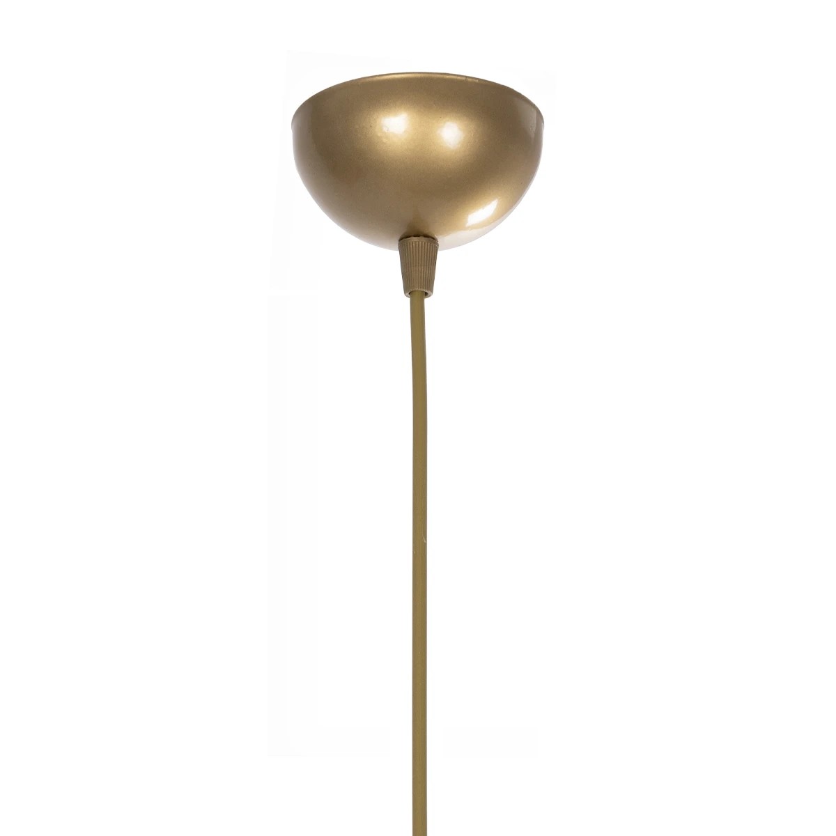 GloboStar® DISE 201-0055 Μοντέρνο Κρεμαστό Φωτιστικό Κύβος Μονόφωτο 1 x E27 IP20 Χρυσό Μέταλλο - Μ18 x Π18 x Υ68cm - Image 10