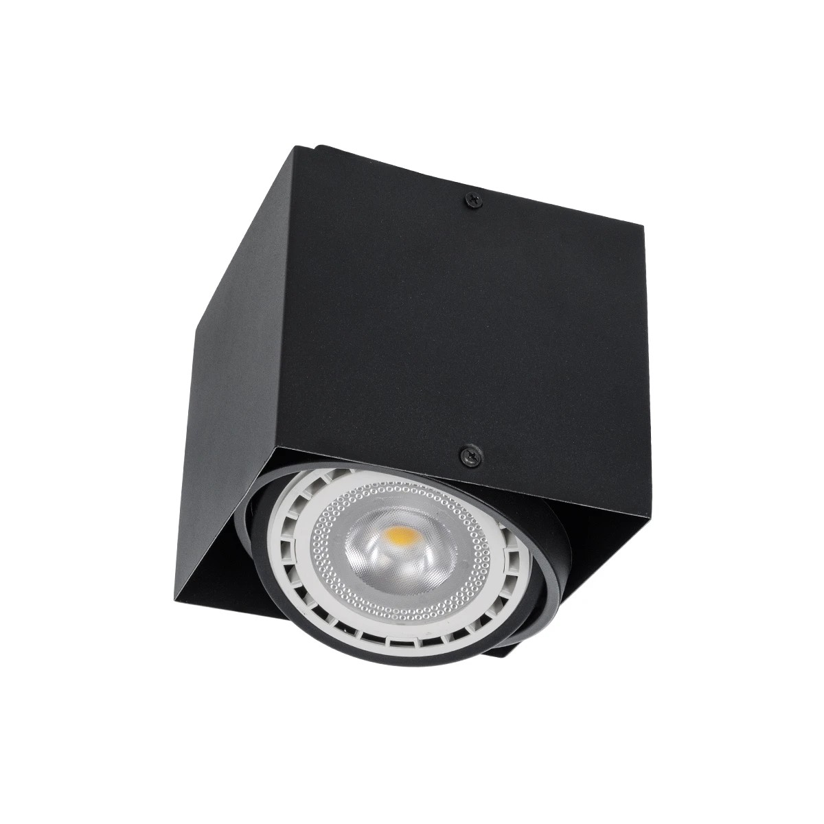 GloboStar® MAGMA 60626 Μοντέρνο Φωτιστικό Οροφής Σποτ Μονόφωτο 1 x GU10 IP20 Μαύρο Αλουμίνιο - Μ15 x Π15 x Υ13cm - Image 8
