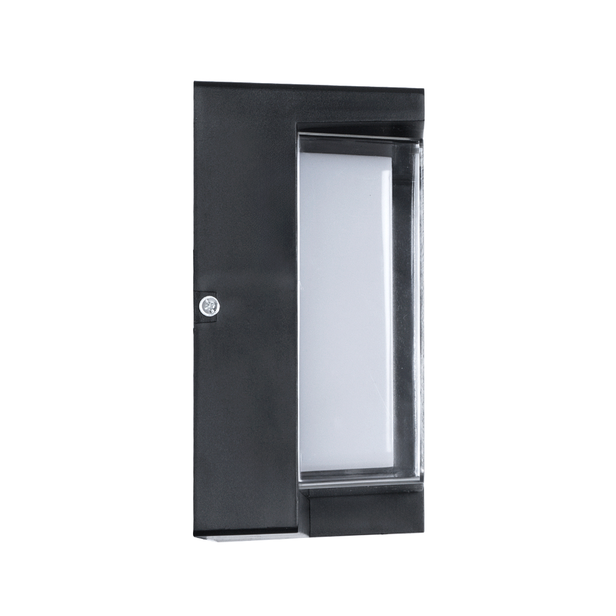 GLOBOSTAR® APEX 60770 Φωτιστικό Τοίχου - Απλίκα Εσωτερικού/Εξωτερικού Χώρου LED 10W 1050lm 120° AC175-265V Αδιάβροχο IP65 - Πλαστικό Σώμα - Φυσικό λευκό 4500K - Μ17 x Π17 x Υ9cm - Μαύρο - Bridgelux Chip - 3 Χρόνια Εγγύηση - Image 5