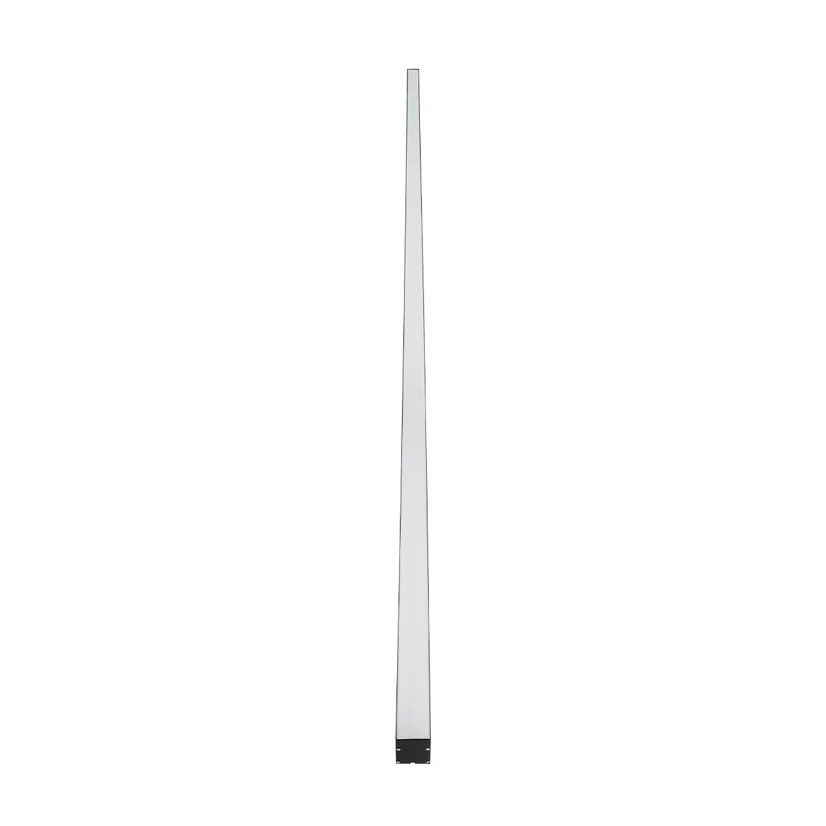 GLOBOSTAR® ALP-LINEAR BRIGHTRAIL 61775-3M Επιφανειακό / Κρεμαστό / Επιτοίχιο Προφίλ Αλουμινίου με Λευκό Γαλακτερό Πατητό Κάλυμμα για Ταινίες LED IP20 - Μαύρο Ματ - Μ300 x Π5 x Υ7.5cm - Image 10