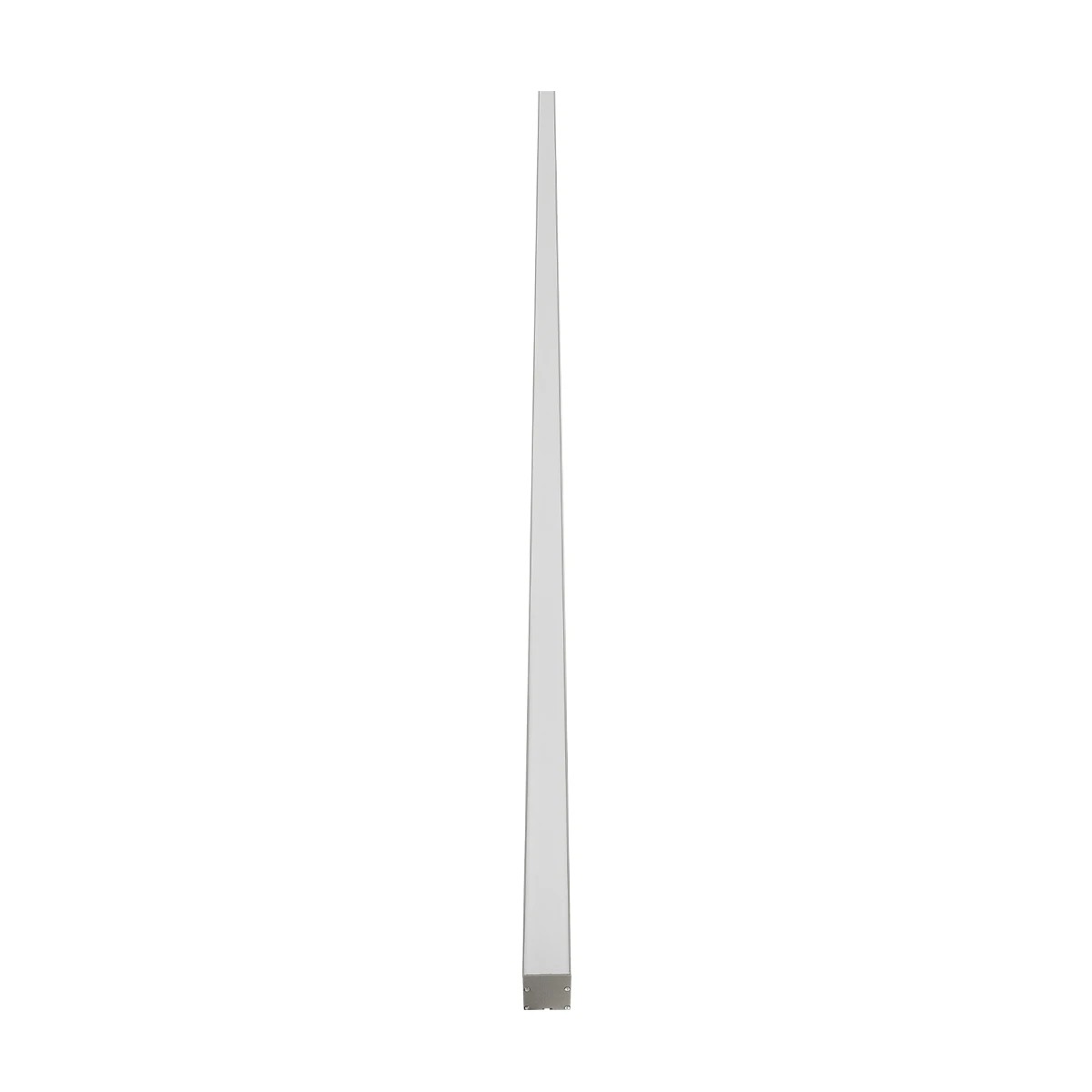 GLOBOSTAR® ALP-LINEAR BRIGHTRAIL 61776-3M Επιφανειακό / Κρεμαστό / Επιτοίχιο Προφίλ Αλουμινίου με Λευκό Γαλακτερό Πατητό Κάλυμμα για Ταινίες LED IP20 - Γκρι Ανθρακί Ματ - Μ300 x Π5 x Υ7.5cm - Image 10