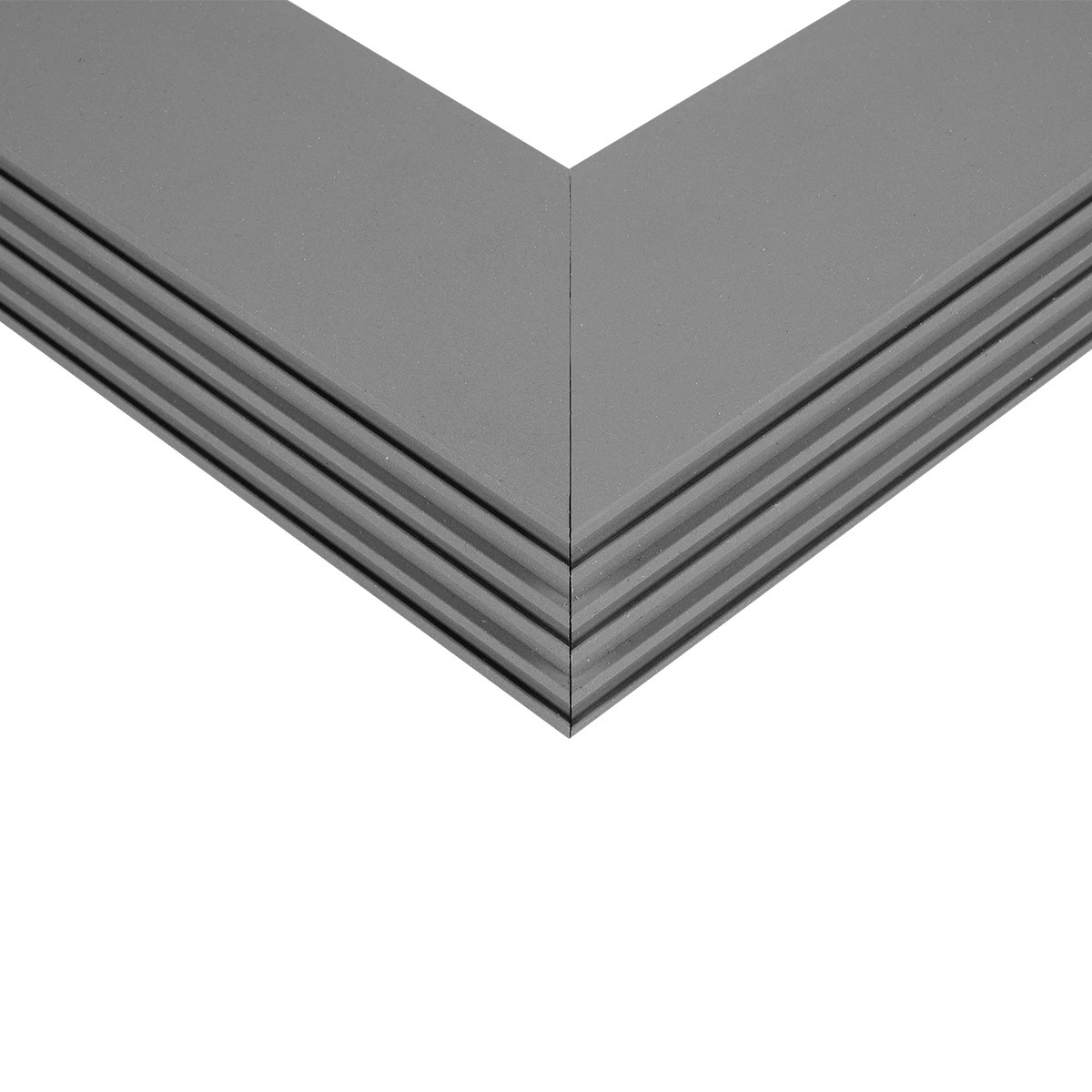 GLOBOSTAR® ALP-CORNER-IN90 BRIGHTRAIL 61782 Επιφανειακό / Κρεμαστό Προφίλ Αλουμινίου Γωνία με Λευκό Γαλακτερό Πατητό Κάλυμμα για Ταινίες LED IP20 - Γκρι Ανθρακί Ματ - Μ30 x Π5 x Υ7.5cm - Image 6