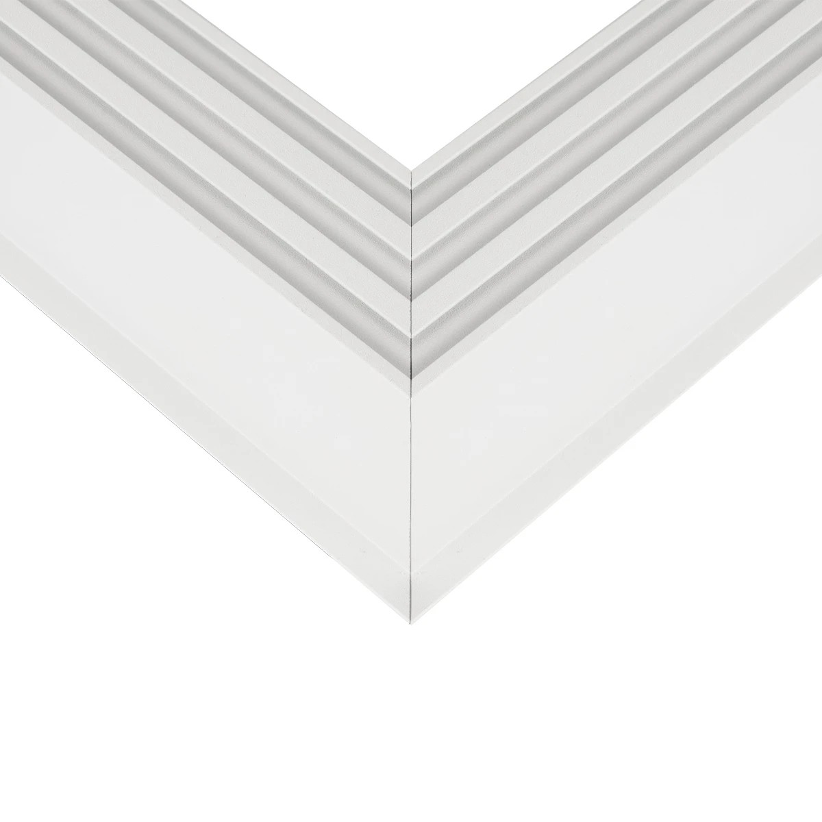 GLOBOSTAR® ALP-CORNER-SIDE90 RECESSA 61788 Χωνευτό Προφίλ Αλουμινίου Γωνία με Λευκό Γαλακτερό Πατητό Κάλυμμα για Ταινίες LED IP20 - Λευκό Ματ - Μ30 x Π3.5 x Υ4cm - Image 6