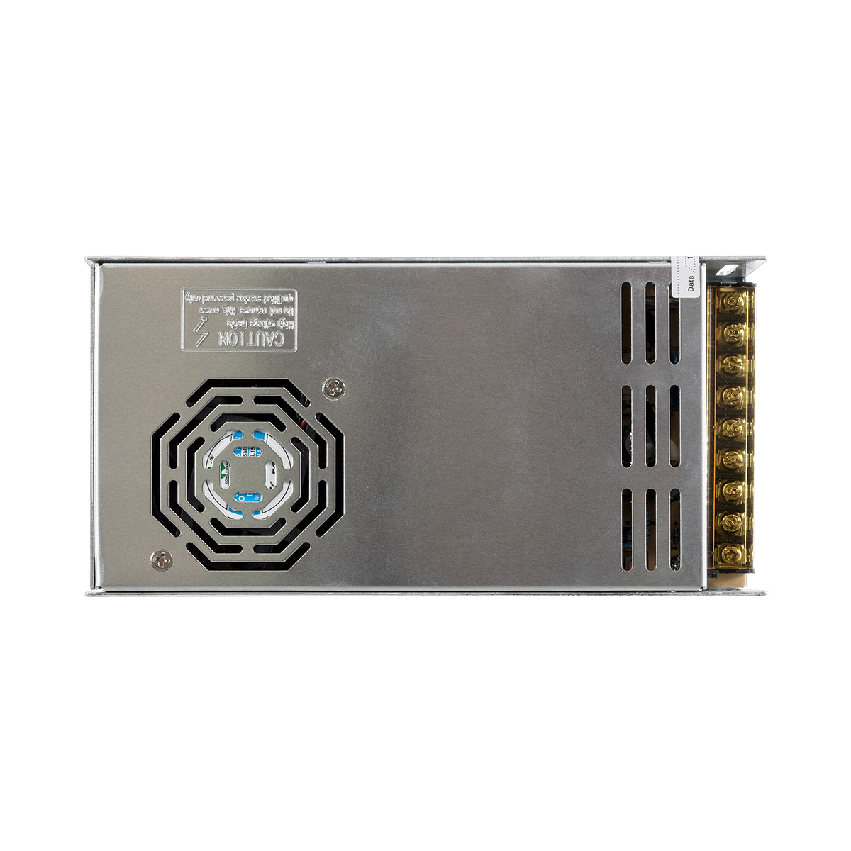GloboStar® 73037 Μεταλλικό Τροφοδοτικό PELV για Προϊόντα LED 400W 33.3A - AC 220-240V σε DC 12V - IP20 - Μ20 x Π10 x Υ5cm - 3 Χρόνια Εγγύηση - Image 6
