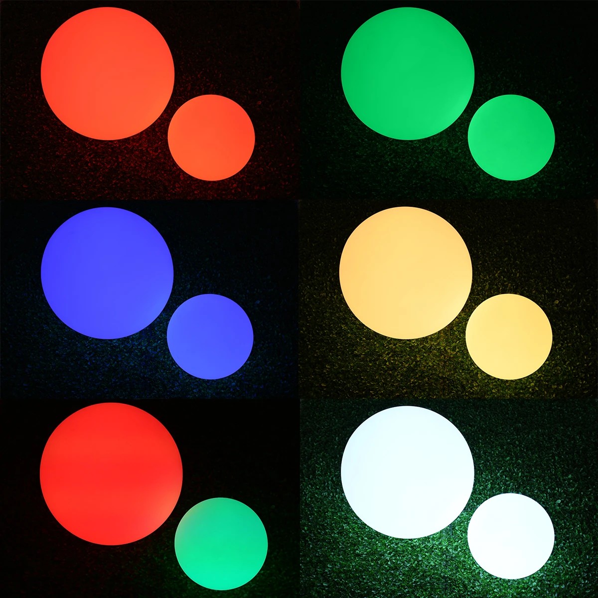 GloboStar® 85360 Ακρυλικό Φωτιστικό Μπάλα Εξωτερικού Χώρου - Πισίνας LED Globe 5W Φ10 Επαναφορτιζόμενο Μπαταρίας με Καλώδιο USB - Φορτιστή και Ασύρματο Χειριστήριο IR Αδιάβροχο IP68 Πολύχρωμο RGBW - Image 7