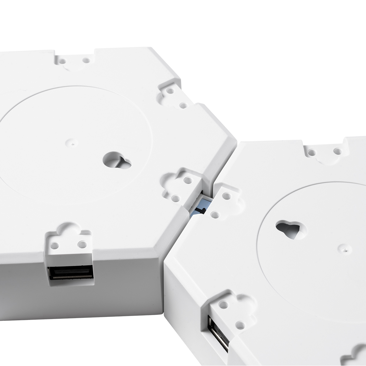 GloboStar® DIGIOCTA 90448 Σετ 6 Ψηφιακων LED RGB Φωτιστικών Κυψελών με Ψηφιακό Controller με WiFi Smart APP & Ασύρματο Χειριστήριο RF 2.4Ghz - LED SMD 5050 9W/Σετ 84PIXEL/Σετ 720lm/Σετ 120° DC 5V με USB 2.0 IP20 Πολύχρωμο RGB - Dimmable - Μ10.5 x Π10.5 x Υ3cm Ανά Κυψέλη - 2 Χρόνια Εγγύηση - Image 11