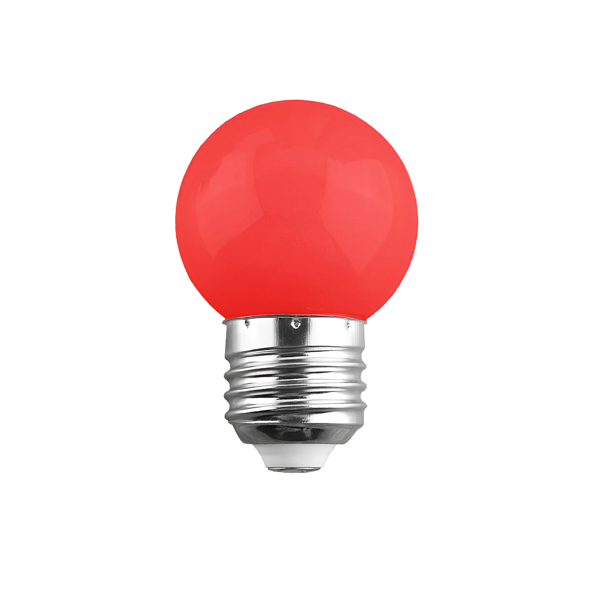GloboStar® S-40006 Λάμπα LED E27 G45 Γλομπάκι 2W 120lm 260° AC 220-240V IP20 Φ4.5 x Υ6.9cm Κόκκινο - 2 Χρόνια Εγγύηση - Image 2