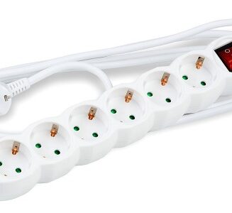 Technik Πολύπριζο 6 θέσεων 3x1,5mm 5m με Διακόπτη