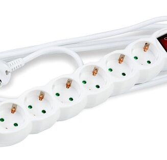 Technik Πολύπριζο 6 θέσεων 3x1,5mm 3m με Διακόπτη