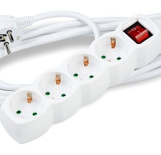 Technik Πολύπριζο 4 Θέσεων 3x1,5mm 3m με Διακόπτη